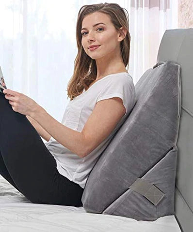 Elevate Your Comfort with the Memory Foam Adjustable Bed-Wedge Sleep Cushion Pillow!