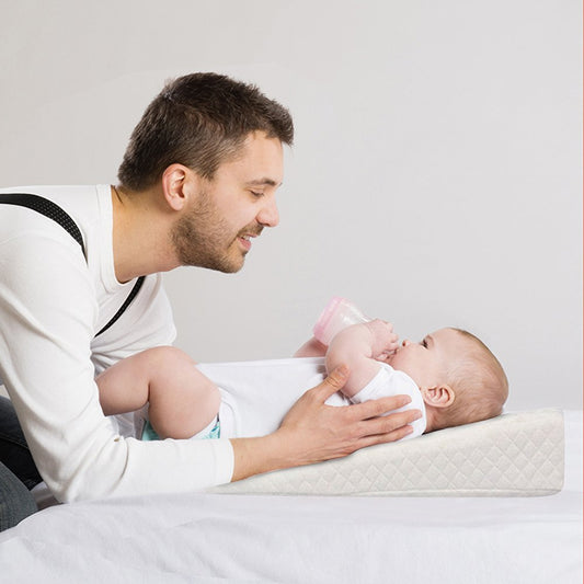 Embrace Sweet Dreams and Happy Tummies with the Memory Foam Baby Sleep Wedge Pillow