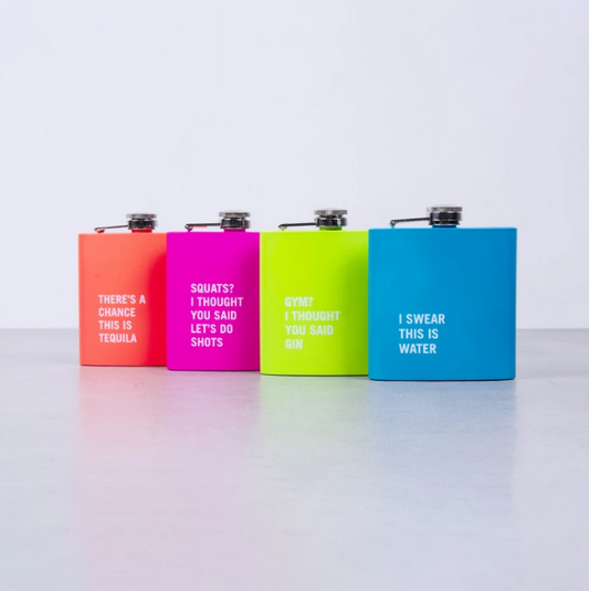 Add a Splash of Fun with the 175ml Stainless Steel Hip Flask