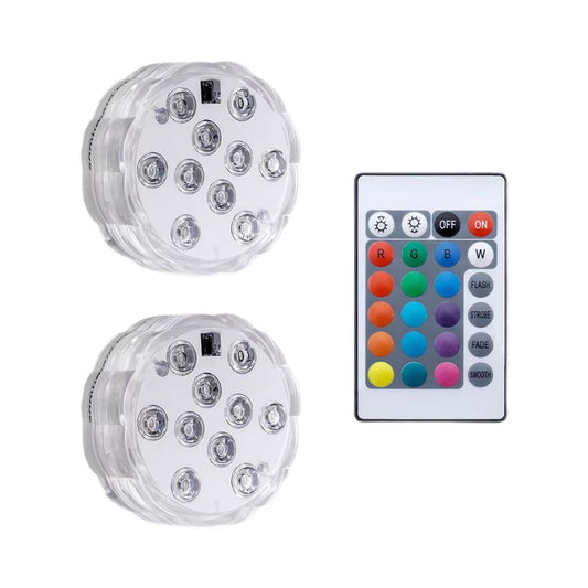 Transform Your Space with Lazy Dayz 13 Colors LED Remote Pool Light