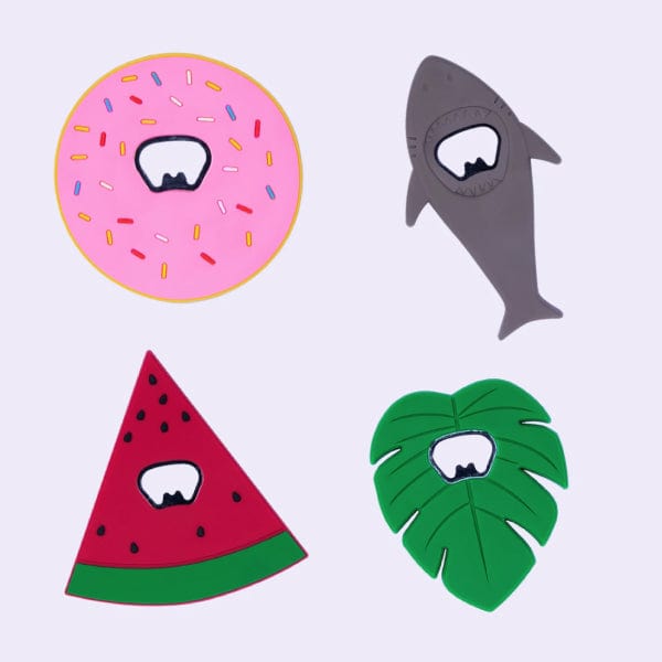 Lazy Dayz Homewares 4Pks of 12cm Summer Essential Novelty Bottle Opener