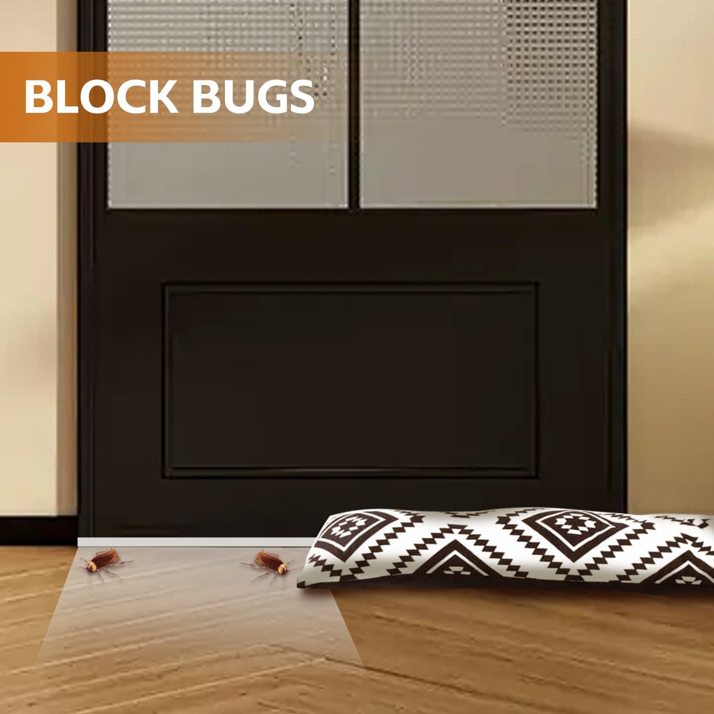 Living Today Draught stopper 2 pk Door Window Draught Stopper