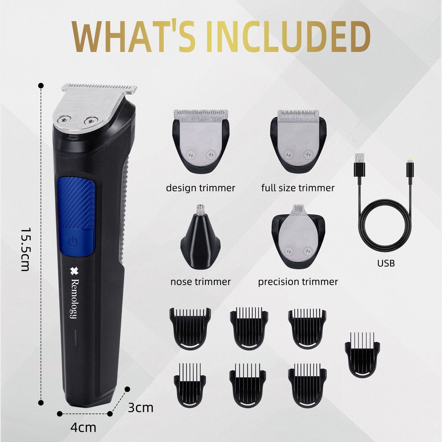 Remology personal care Mens All in One Grooming Kit