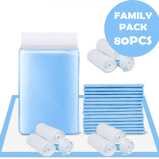 Living Today personal care 80 Pcs 90 x 60cm Adult Disposable Bed Underpads