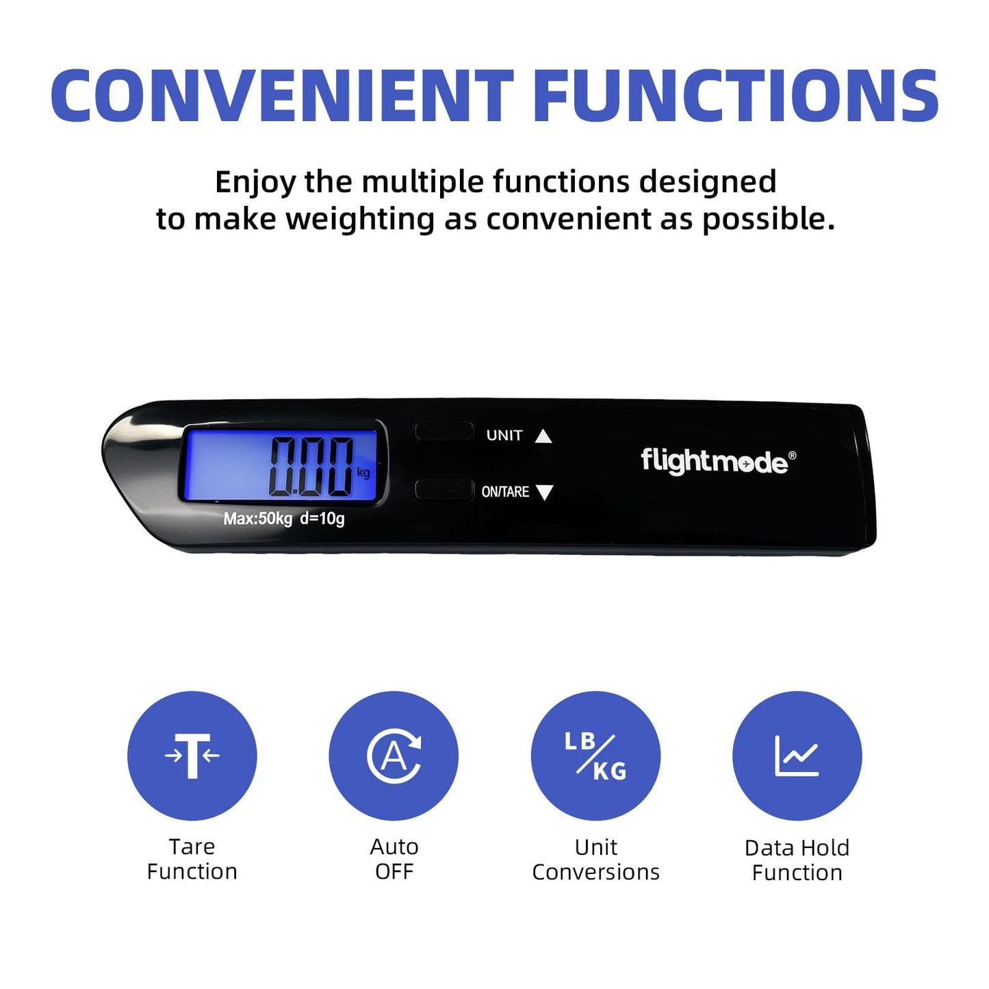 Flightmode Digital luggage scale Flightmode Digital Luggage Scale