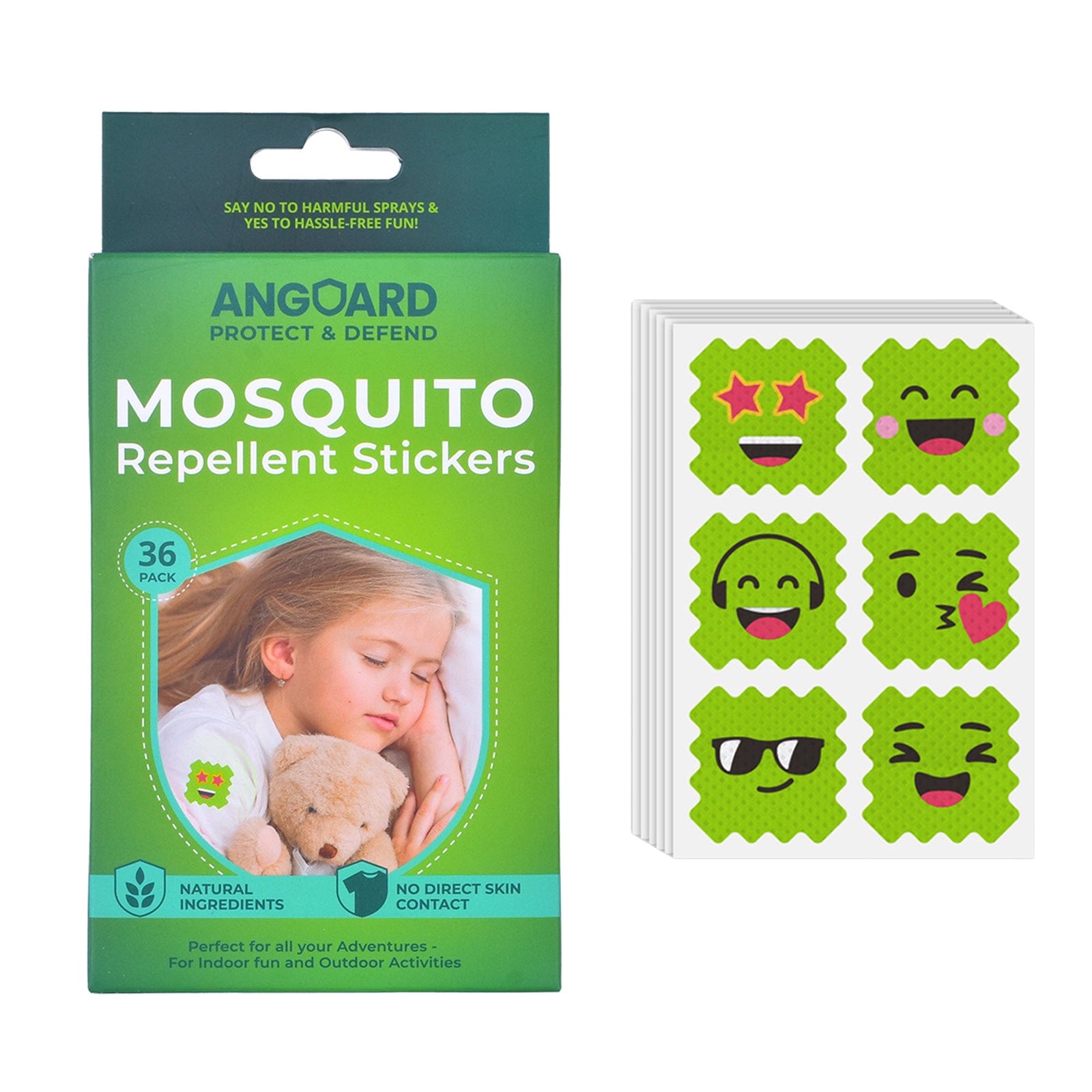 Angoard 36 Pcs Mosquito Repellent Patch