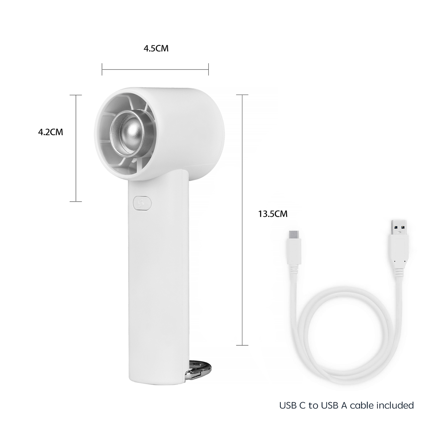 Living Today Fans Handheld USB C Rechargeable Mini Fan