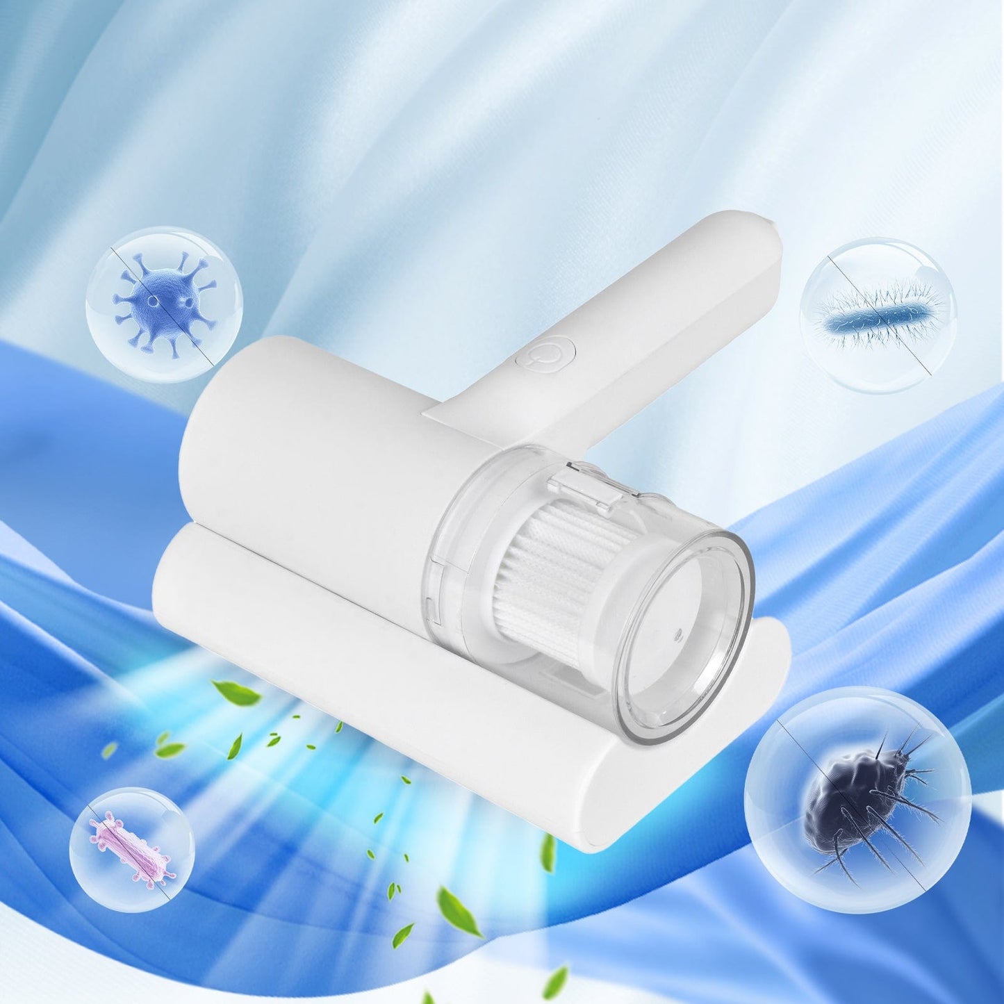 Living Today UV-C Ultraviolet Light Cordless Dust Mite Vacuum