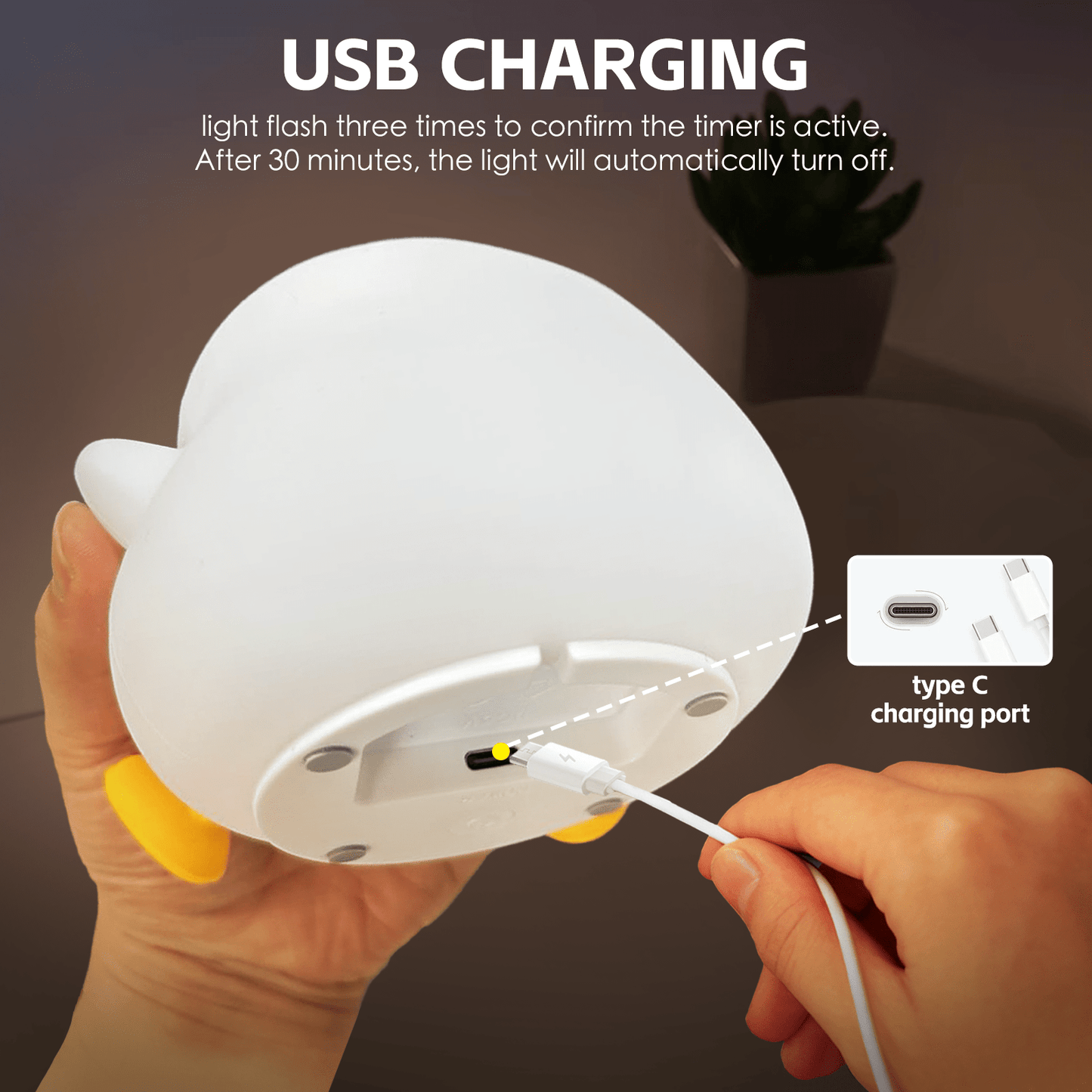 Brillar Squishy Astronaut Night Light