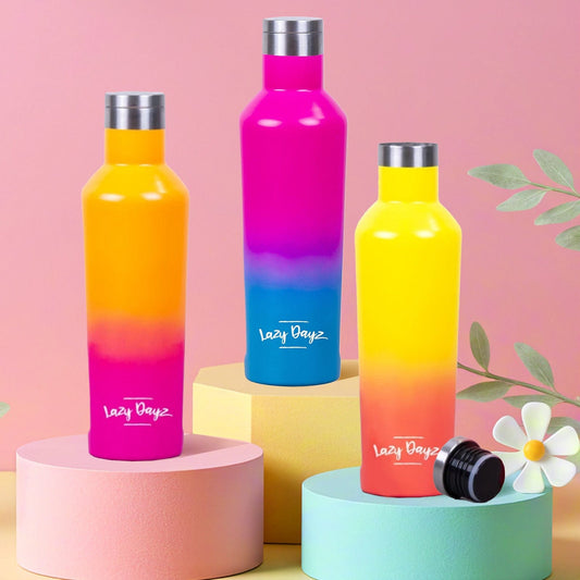 Lazy Dayz Hydration Lazy Dayz Spartan Drink Bottle 480ml - Pink Blue Ombre