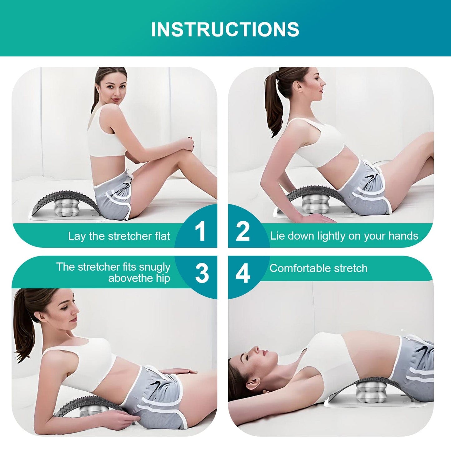Living Today Adjustable Air Lumbar Spine Reliever