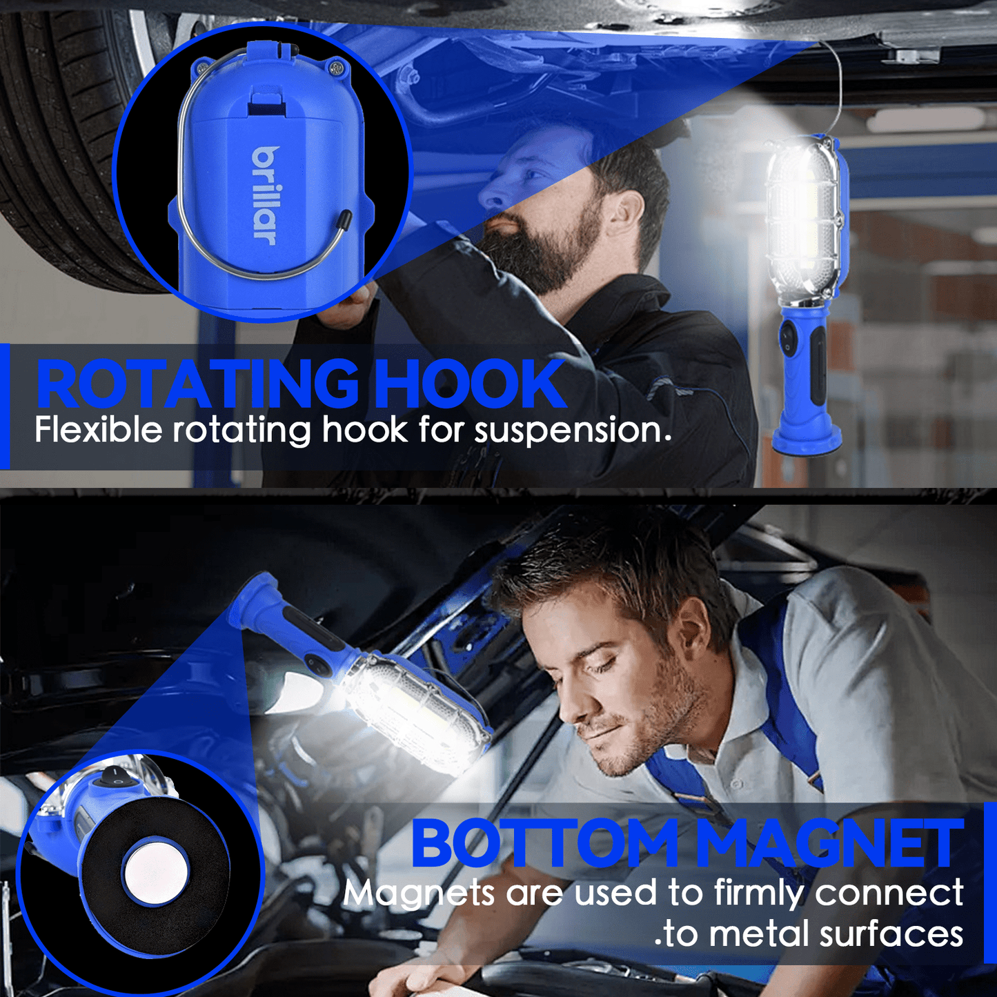 Brillar spotlight torch Brillar 500 Lumen COB LED Work Lamp