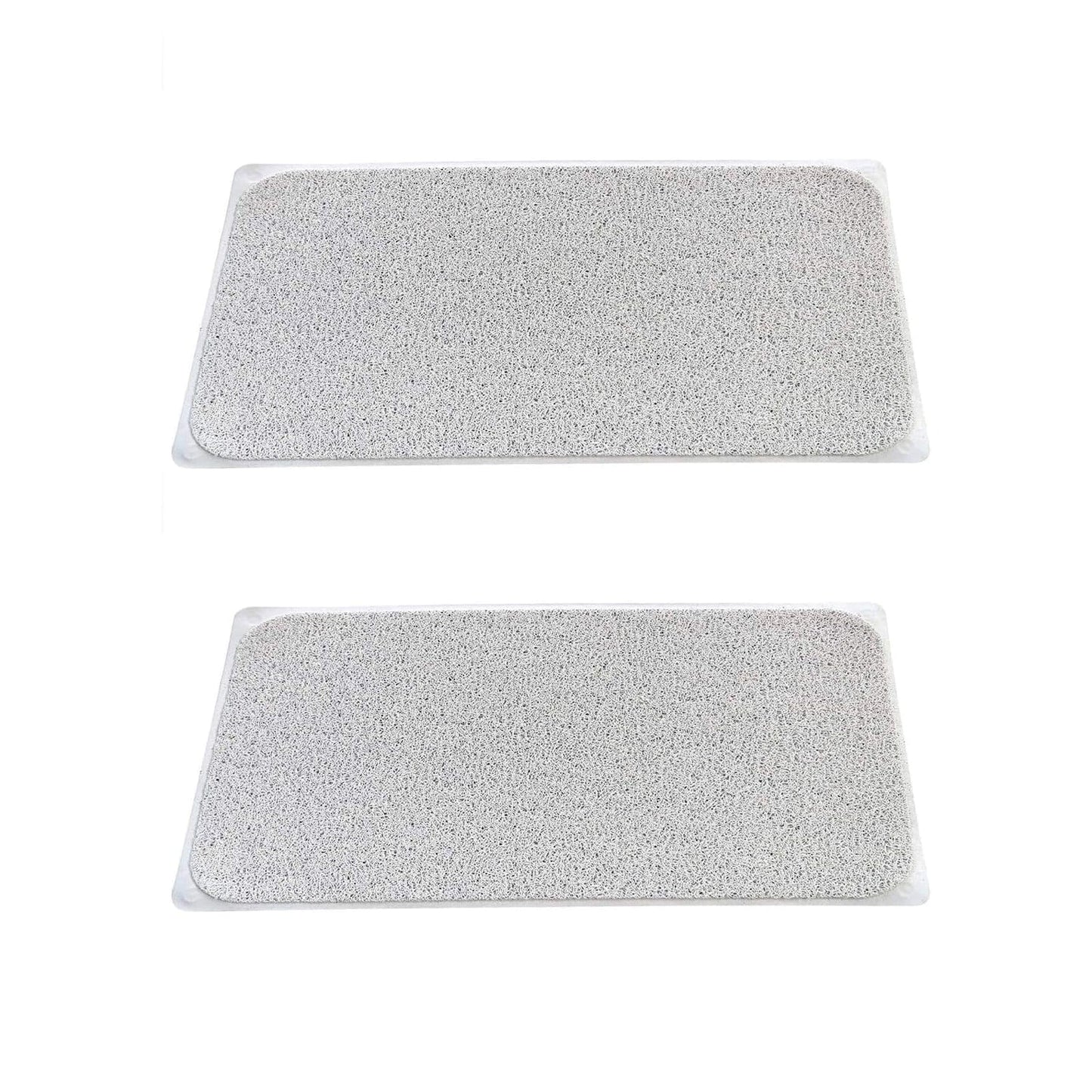 Living Today Homewares 2 pk Non Slip Loofah Shower Bathtub Mat Bathroom Safe Mat Extra Large 75 x 44 CM