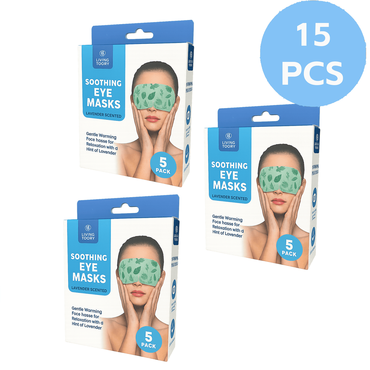 Living Today 15 Pcs Soothing Eye Mask