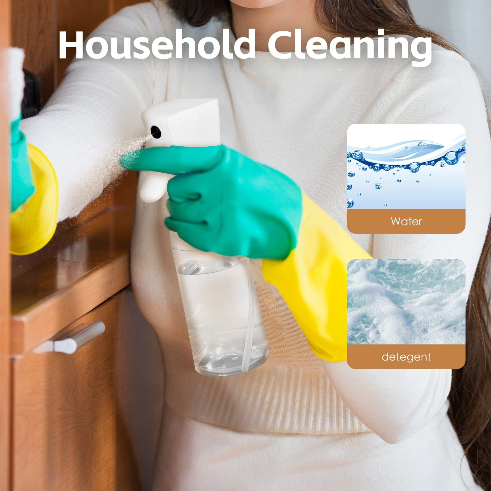 COOK EASY Oil Sprayer 2 Pcs 200ml Refillable Oil Spray Bottles