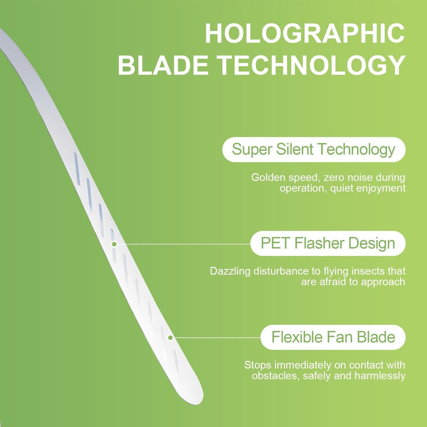 Living Today Household Insect Repellents Battery Operated Shoo-Fly Chemical Free Fly Repellent Fan Gold