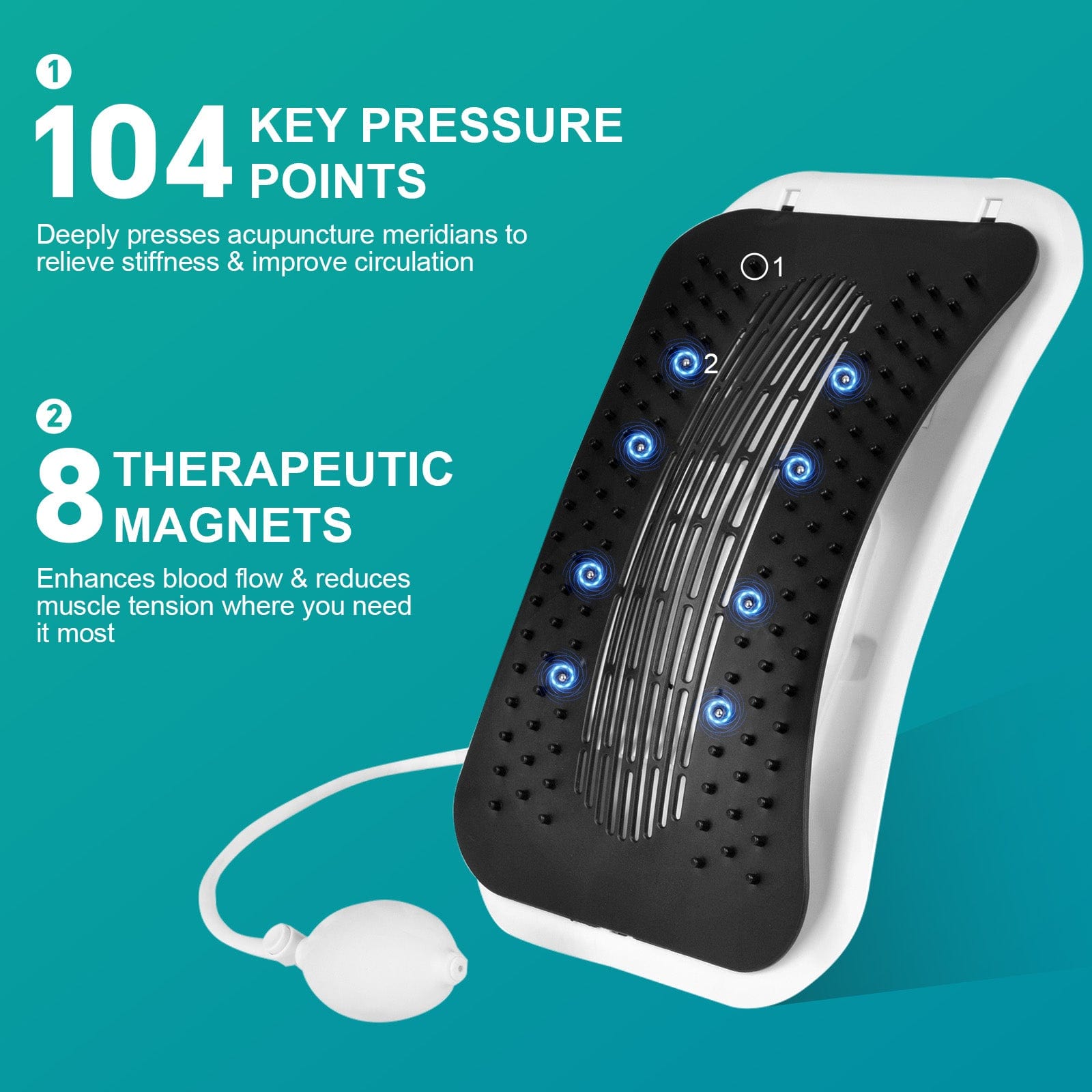 Living Today Adjustable Air Lumbar Spine Reliever