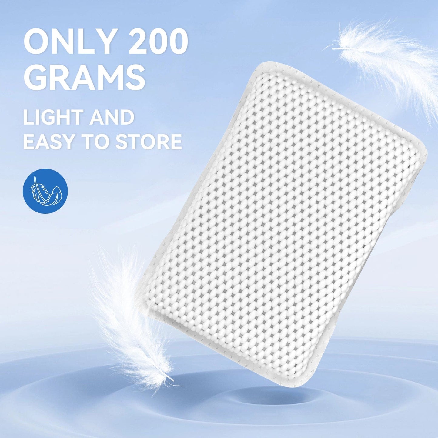 Living Today bathroom accessories Suction Cup Bath Pilllow