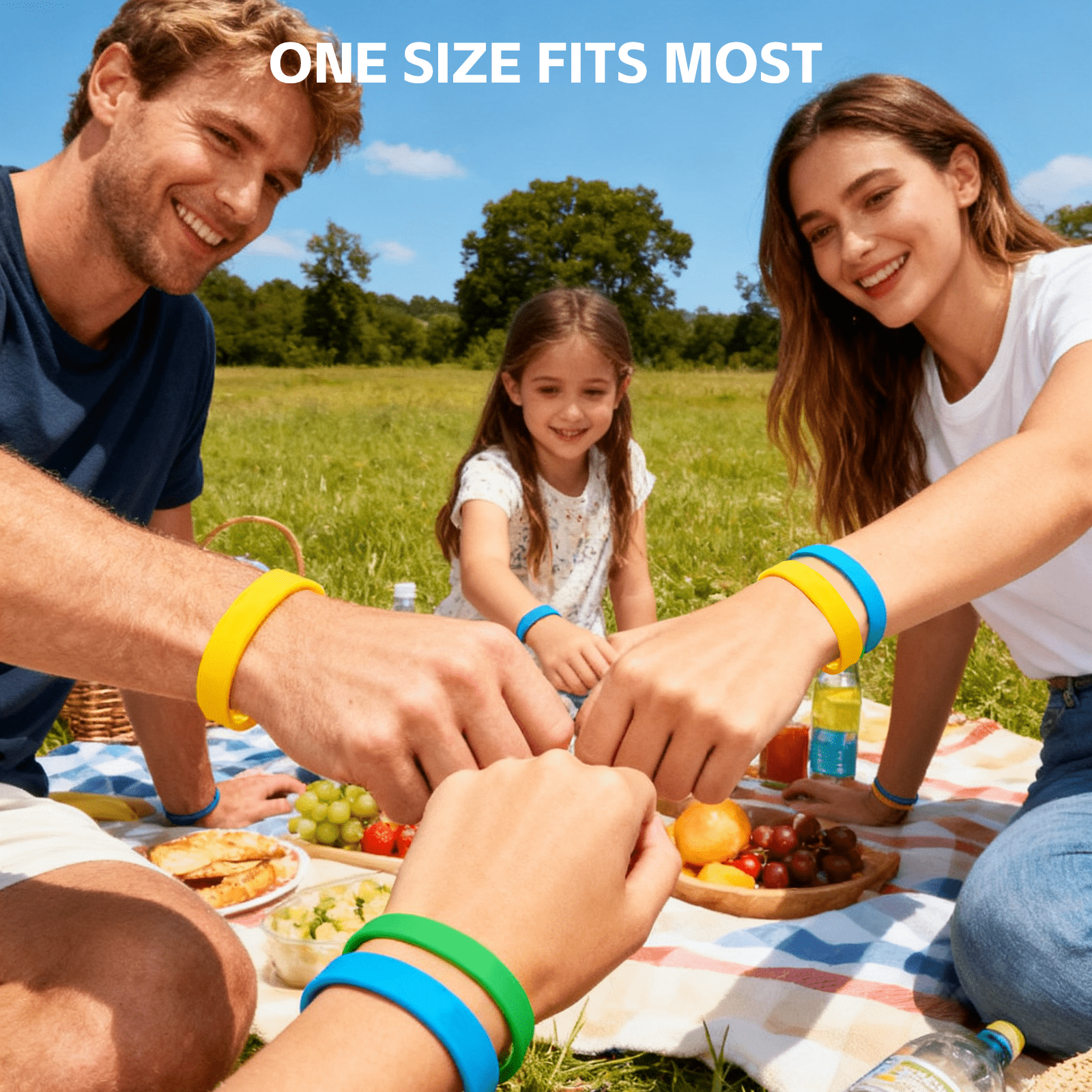 Angoard 6 Pcs Mosquito Repellent Wristbands