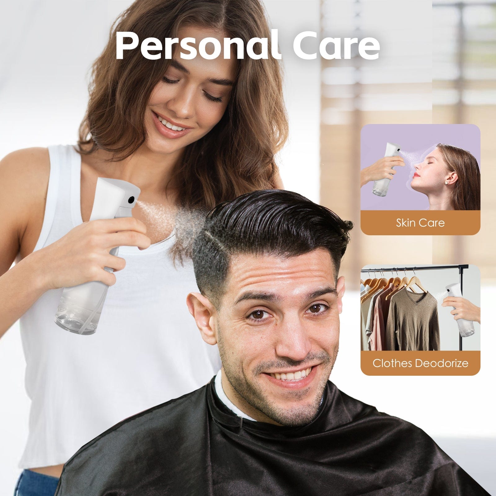 COOK EASY Oil Sprayer 2 Pcs 200ml Refillable Oil Spray Bottles