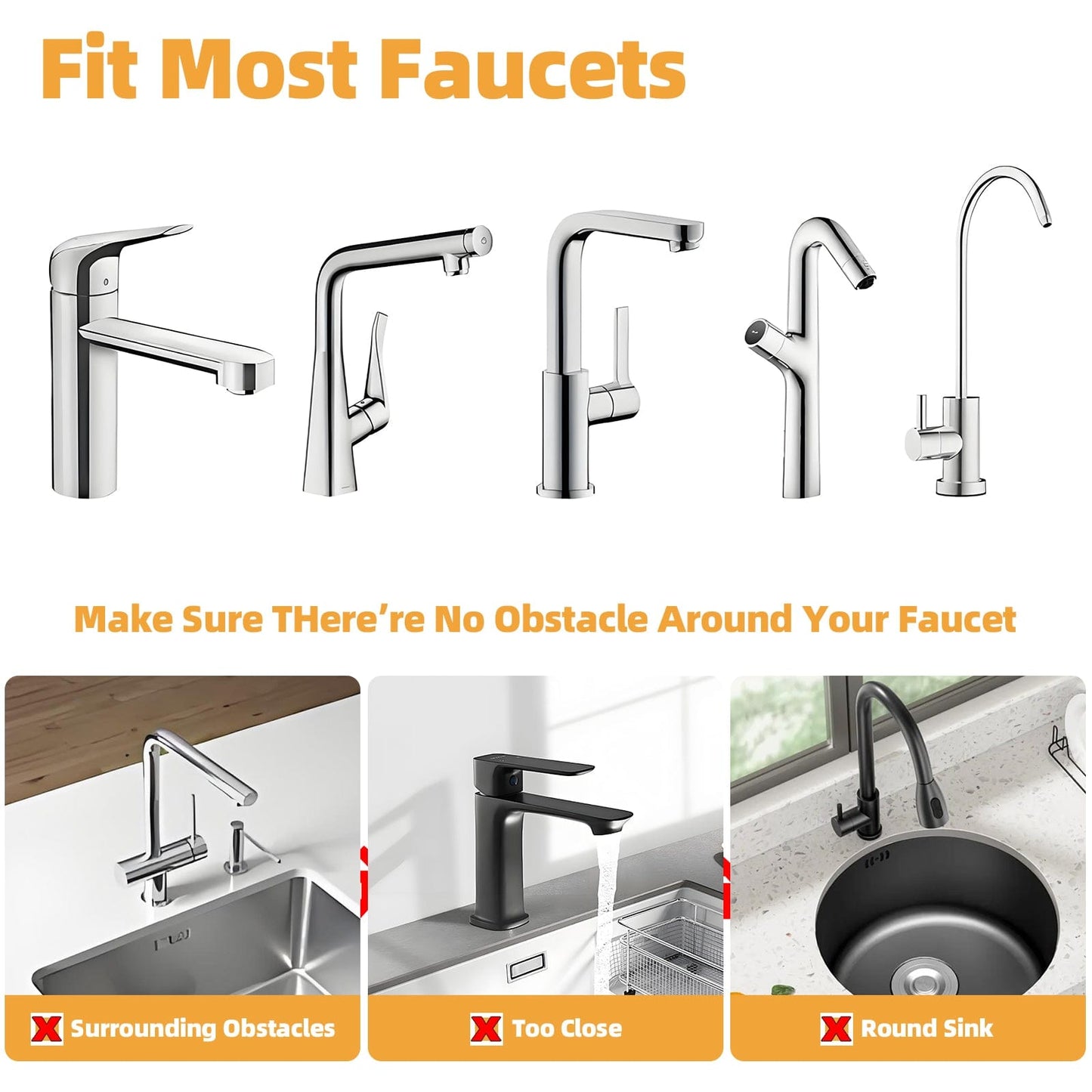 COOK EASY Sink Mats SINK FAUCET DRIP TRAY