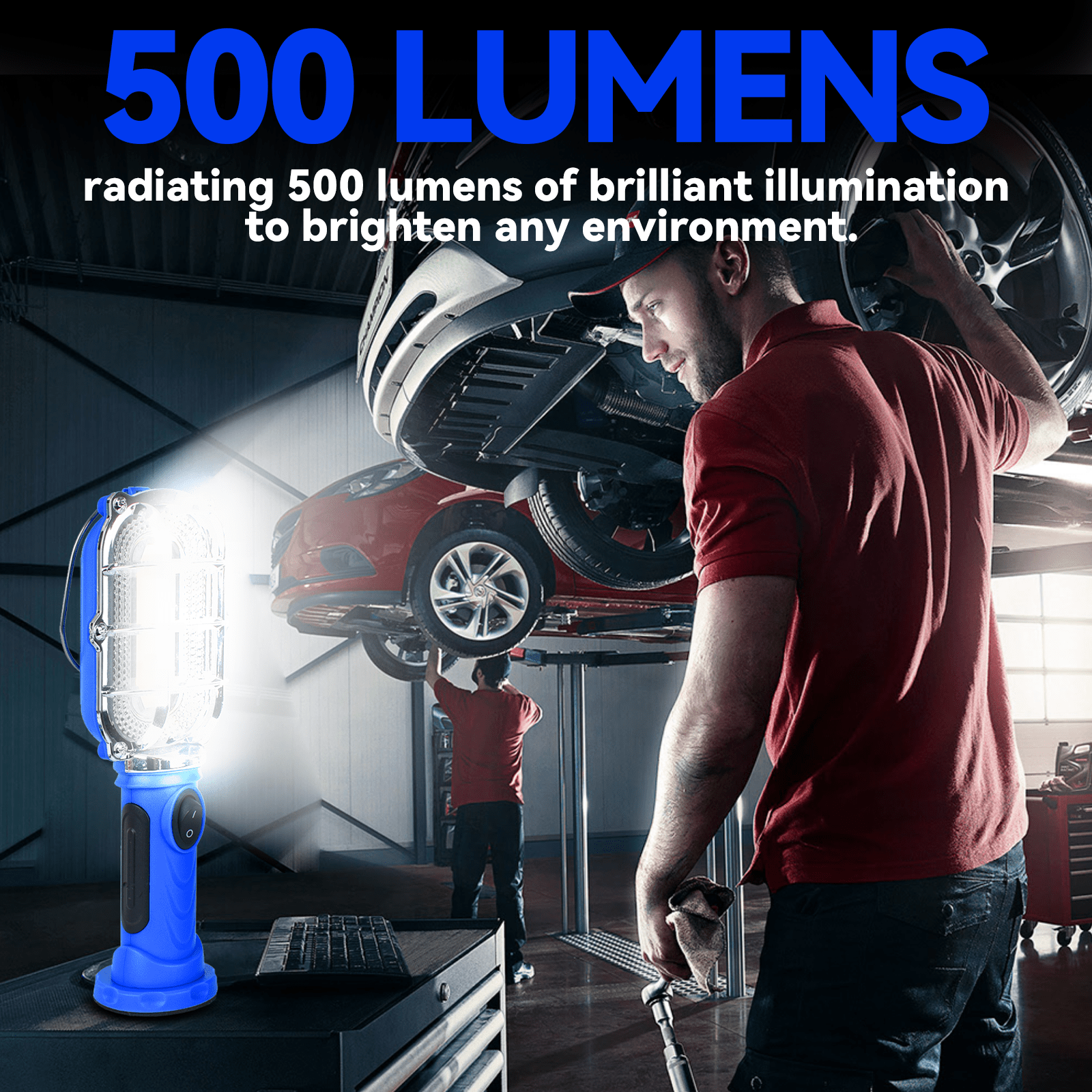 Brillar spotlight torch Brillar 500 Lumen COB LED Work Lamp