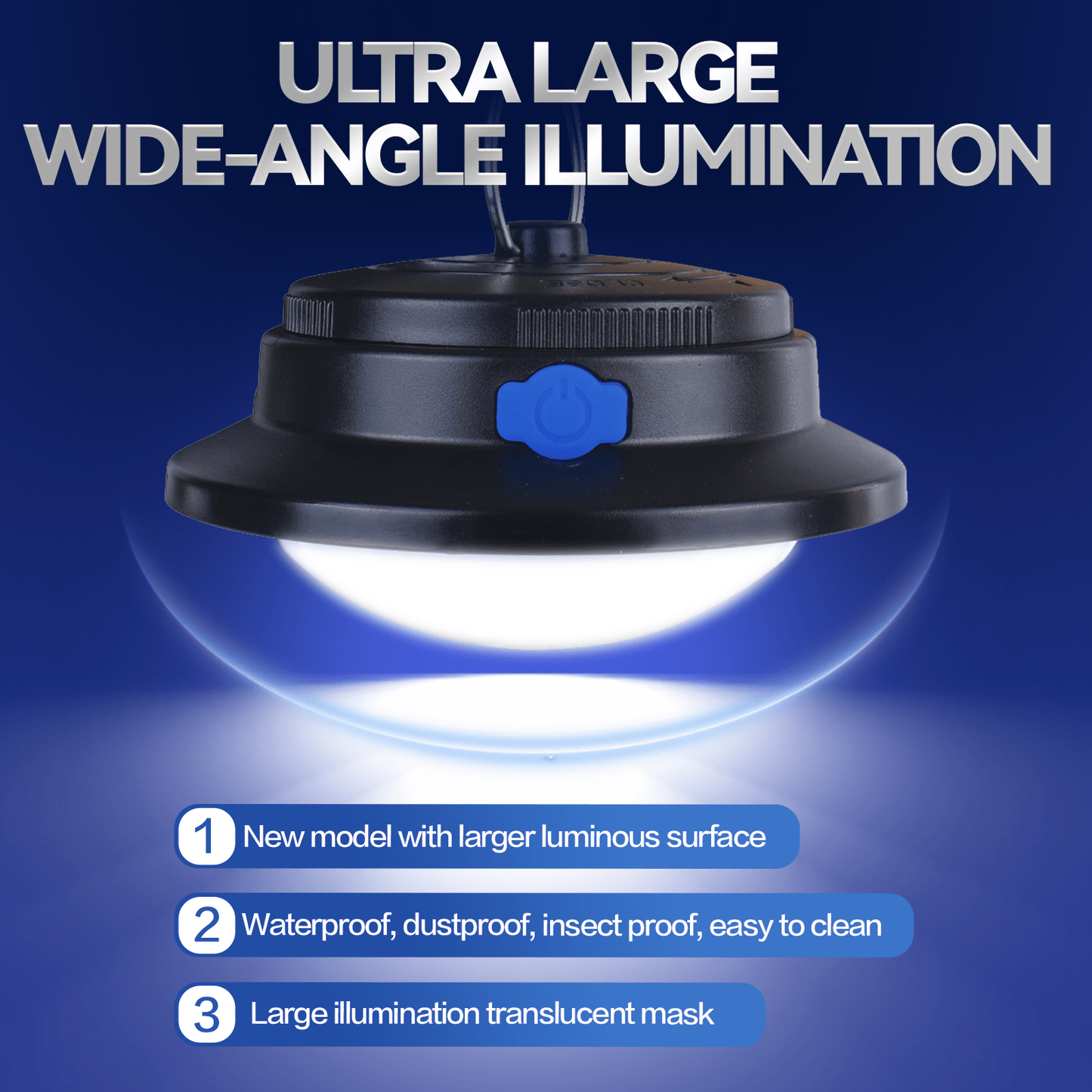 Brillar spotlight torch Brillar 150 Lumen LED Camping Tent Light