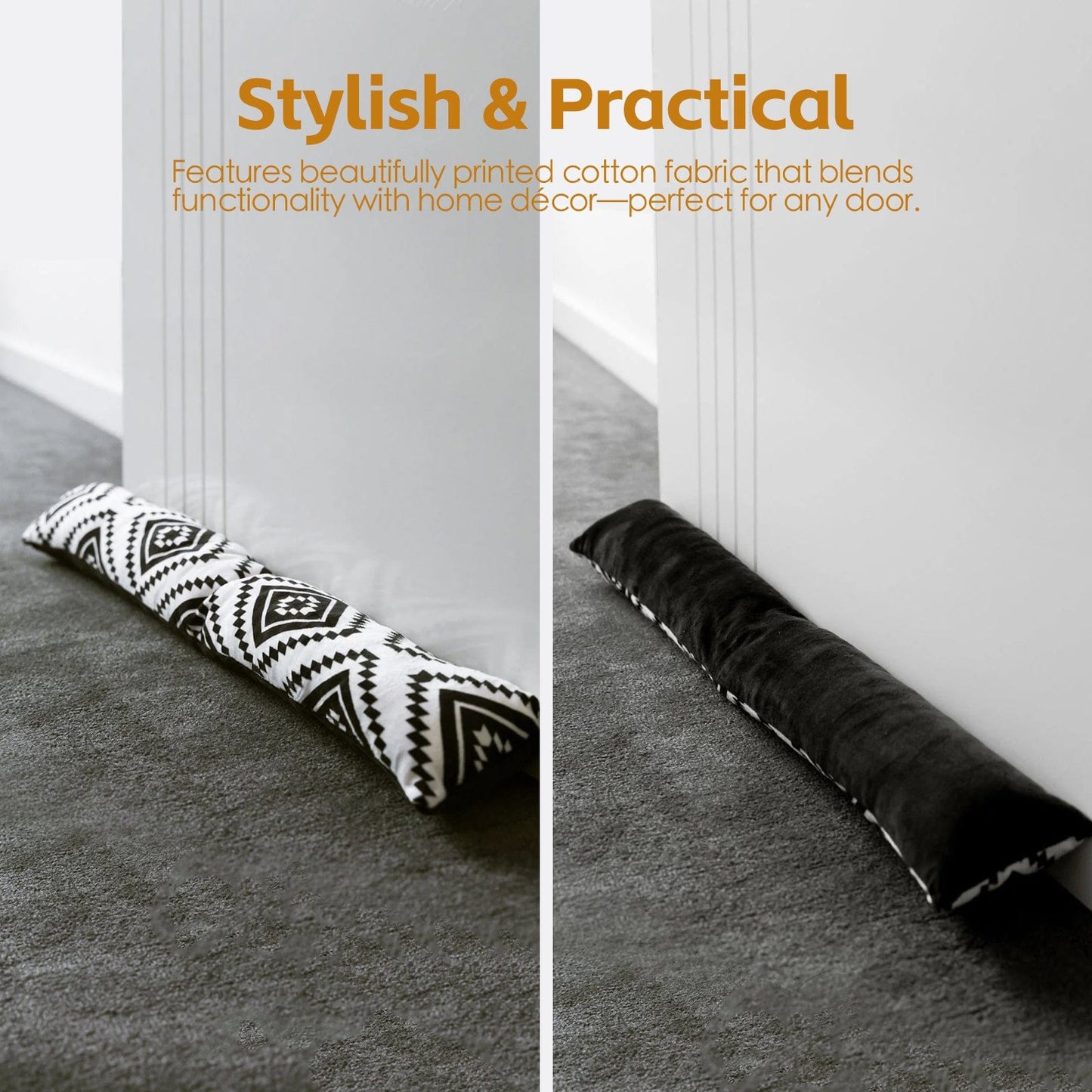 Living Today Draught stopper 2 pk Door Window Draught Stopper