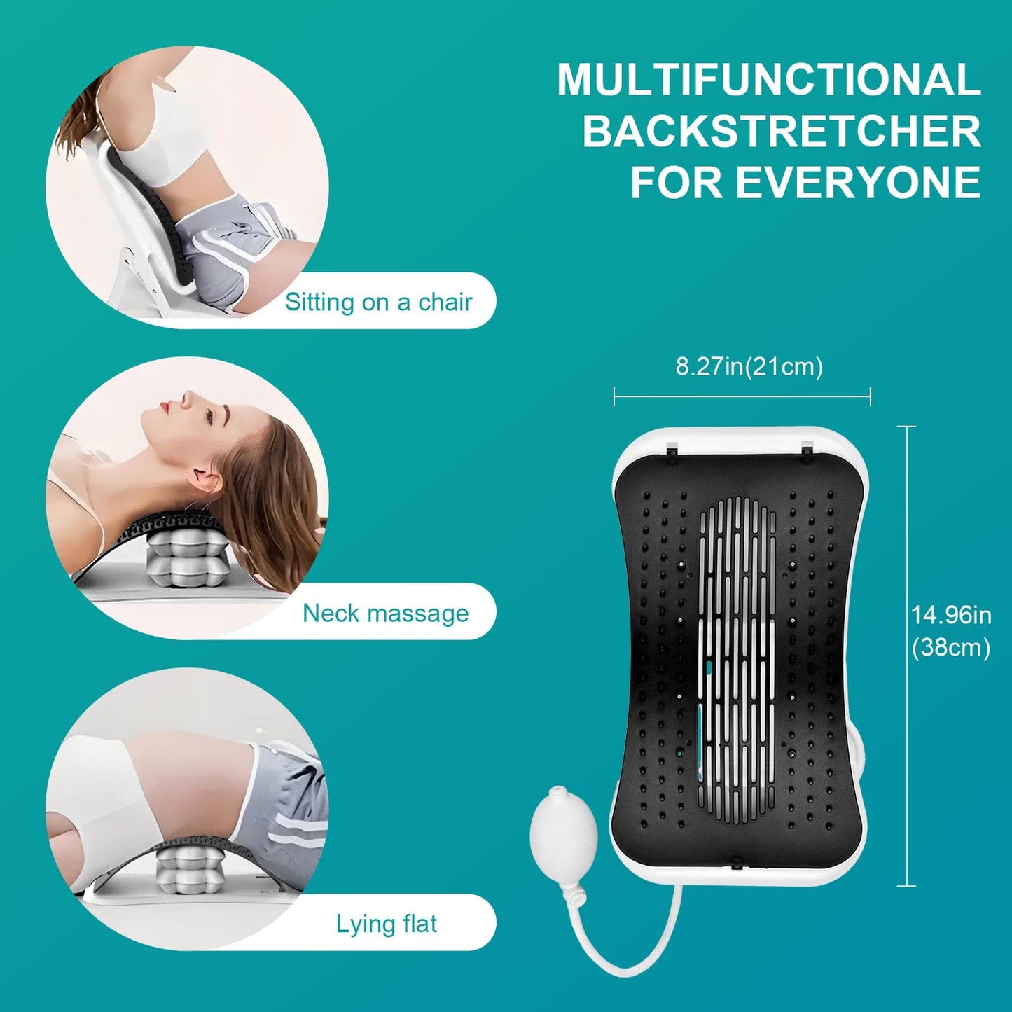 Living Today Adjustable Air Lumbar Spine Reliever