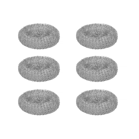 Spiffy Kitchen 6 Pack Household Cleaning Stainless Steel Jumbo Scourers