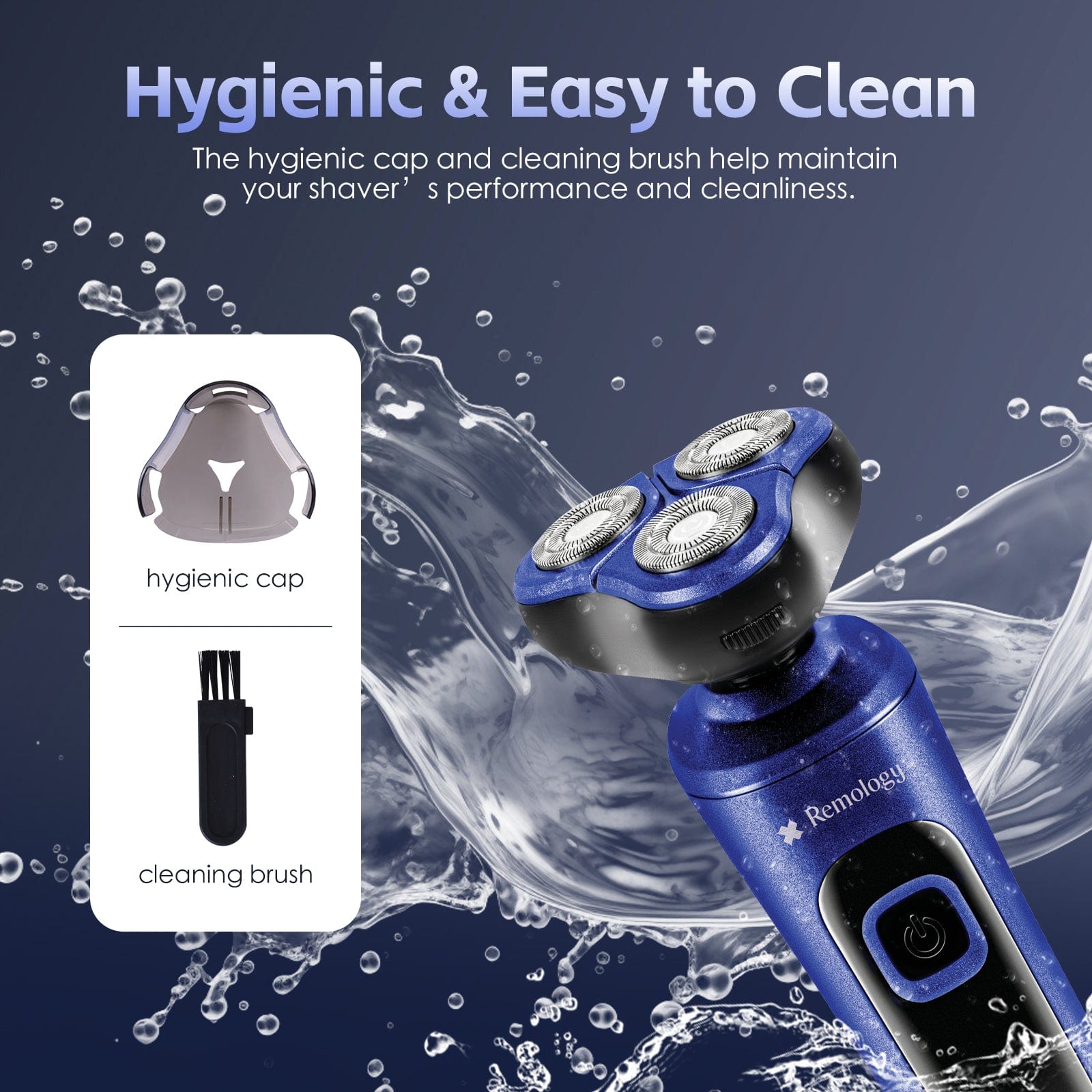 Remology personal care Remology Clean Shave Rechargeable Cordless Shaver