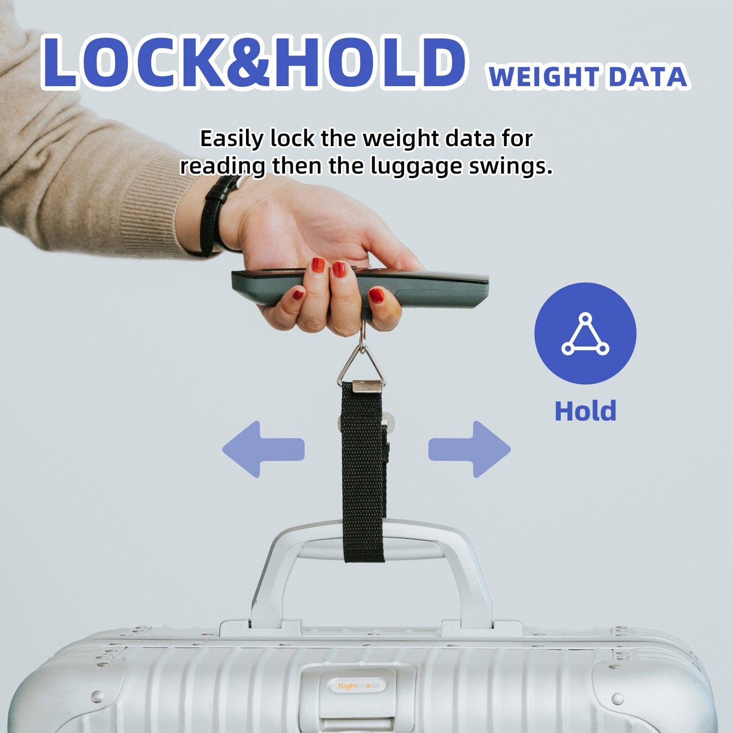 Flightmode Digital luggage scale Flightmode Digital Luggage Scale