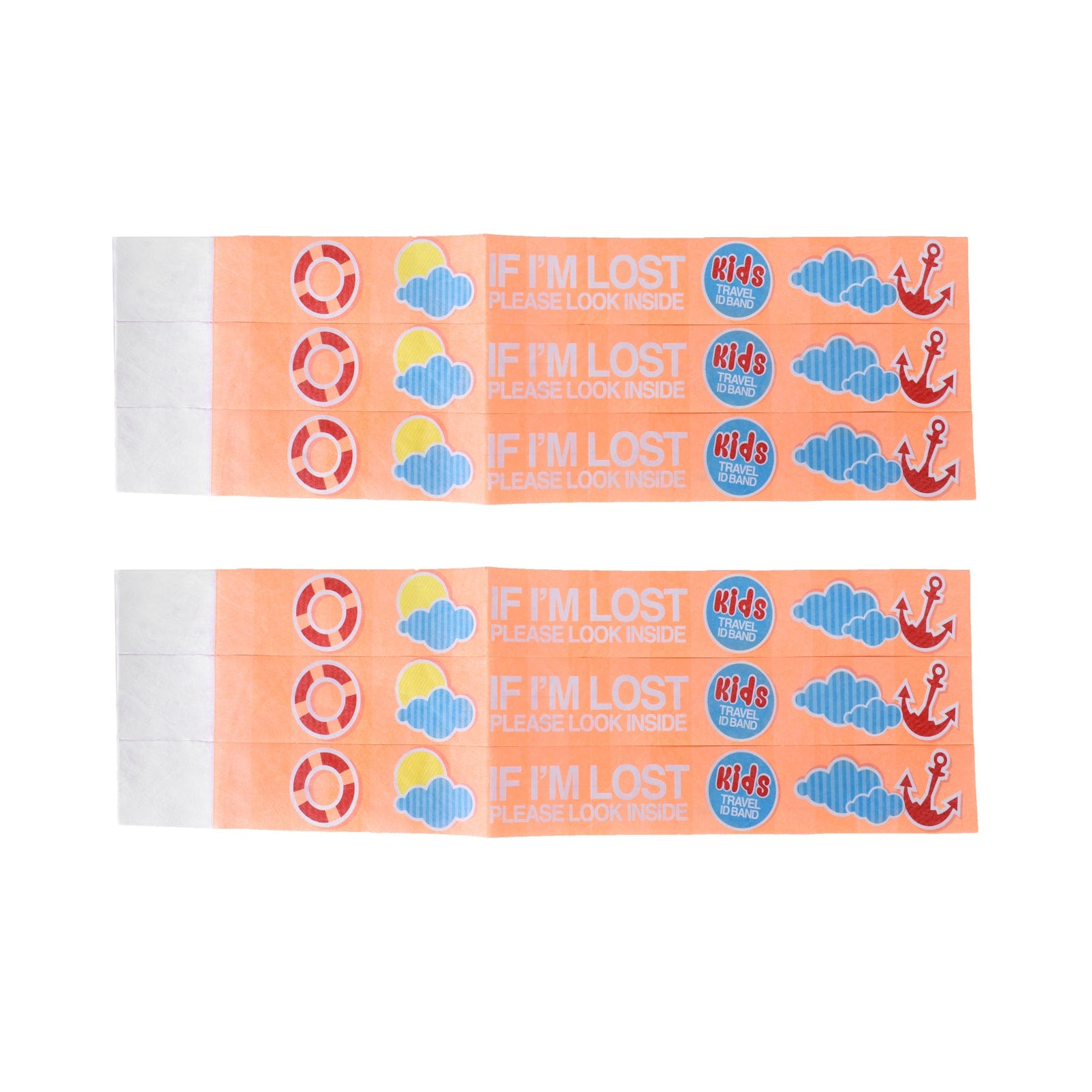 Flightmode 18 Pcs Flightmode Kids ID Band