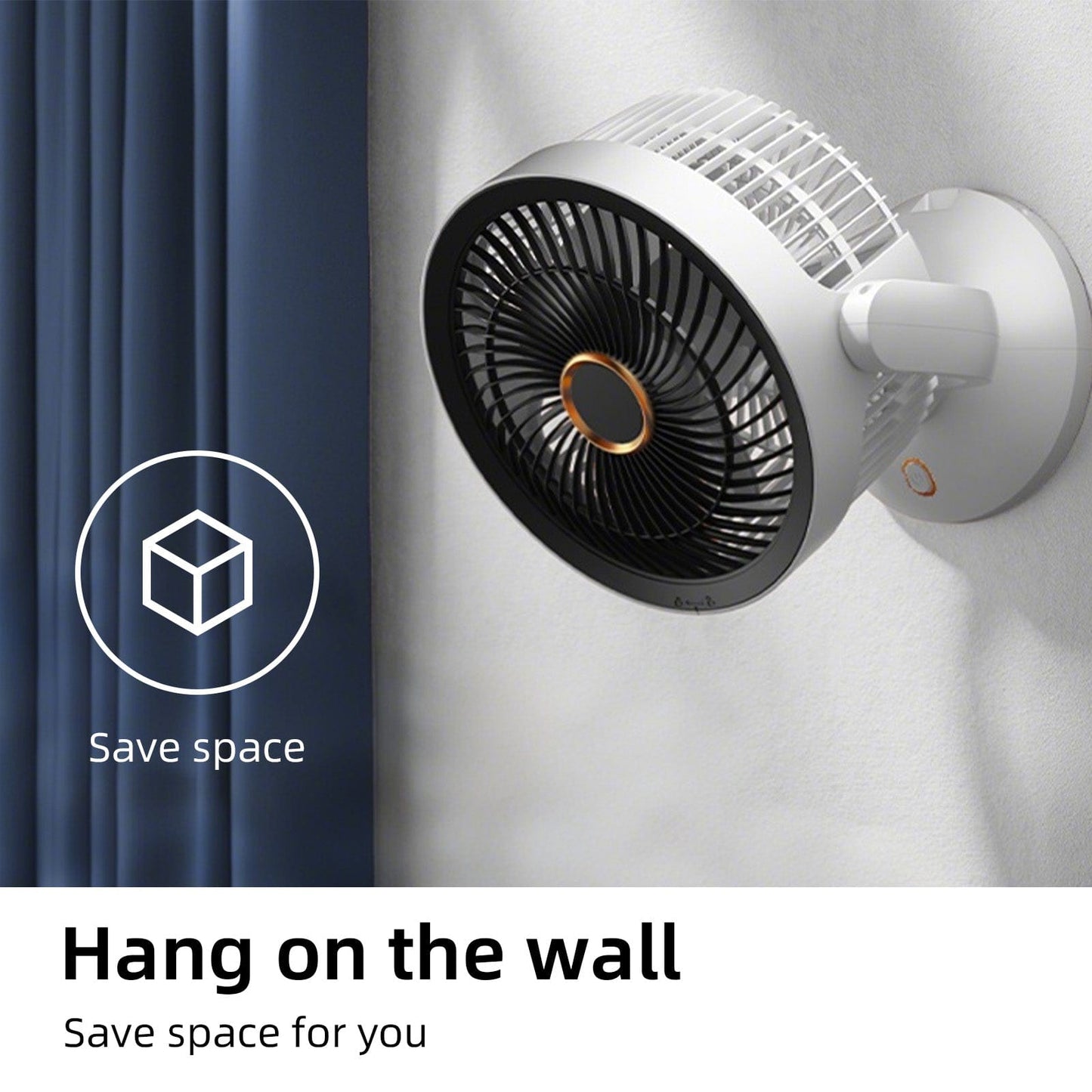 Livingtoday Fans 2000mAh RECHARGEABLE FAN