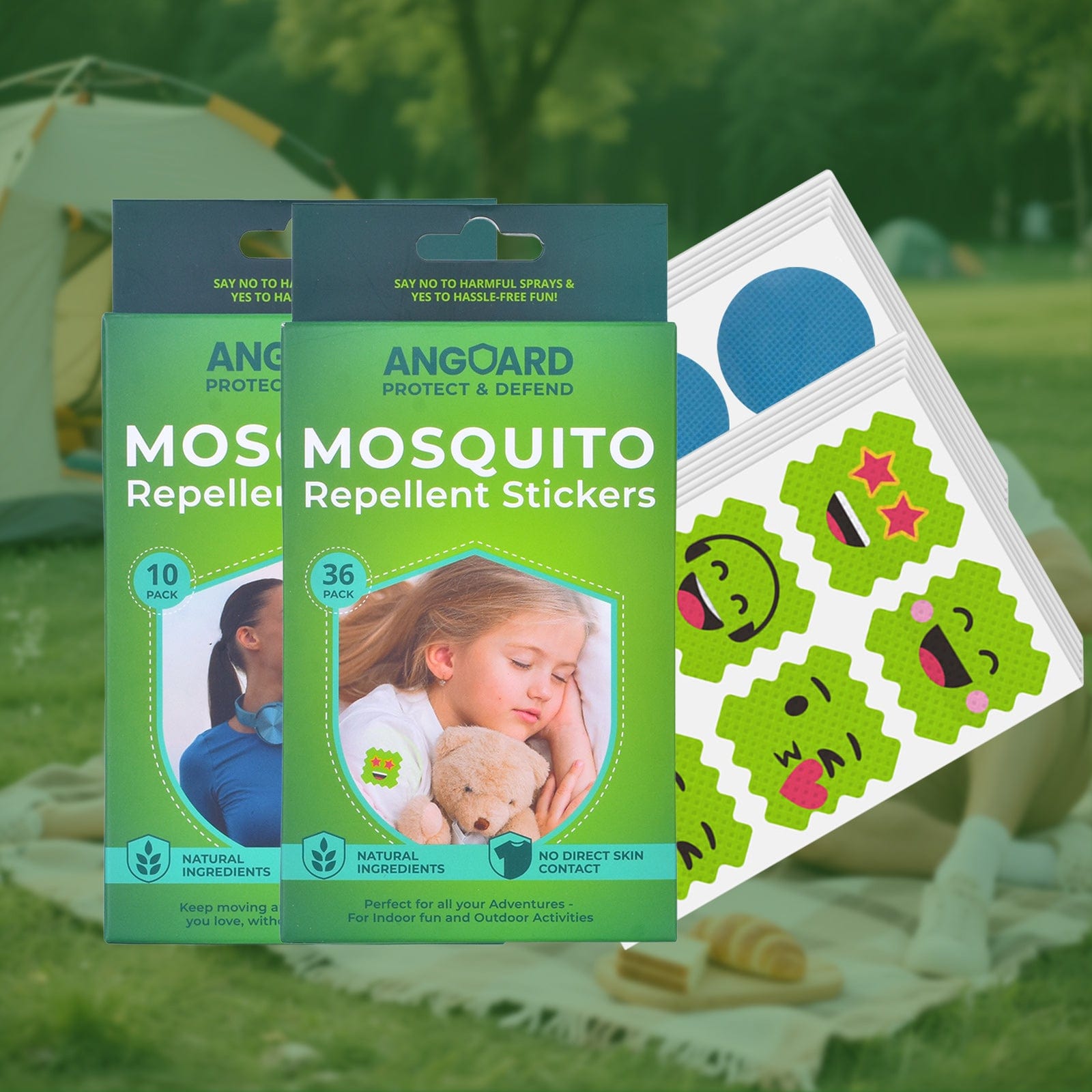 Angoard 36 Pcs Mosquito Repellent Patch