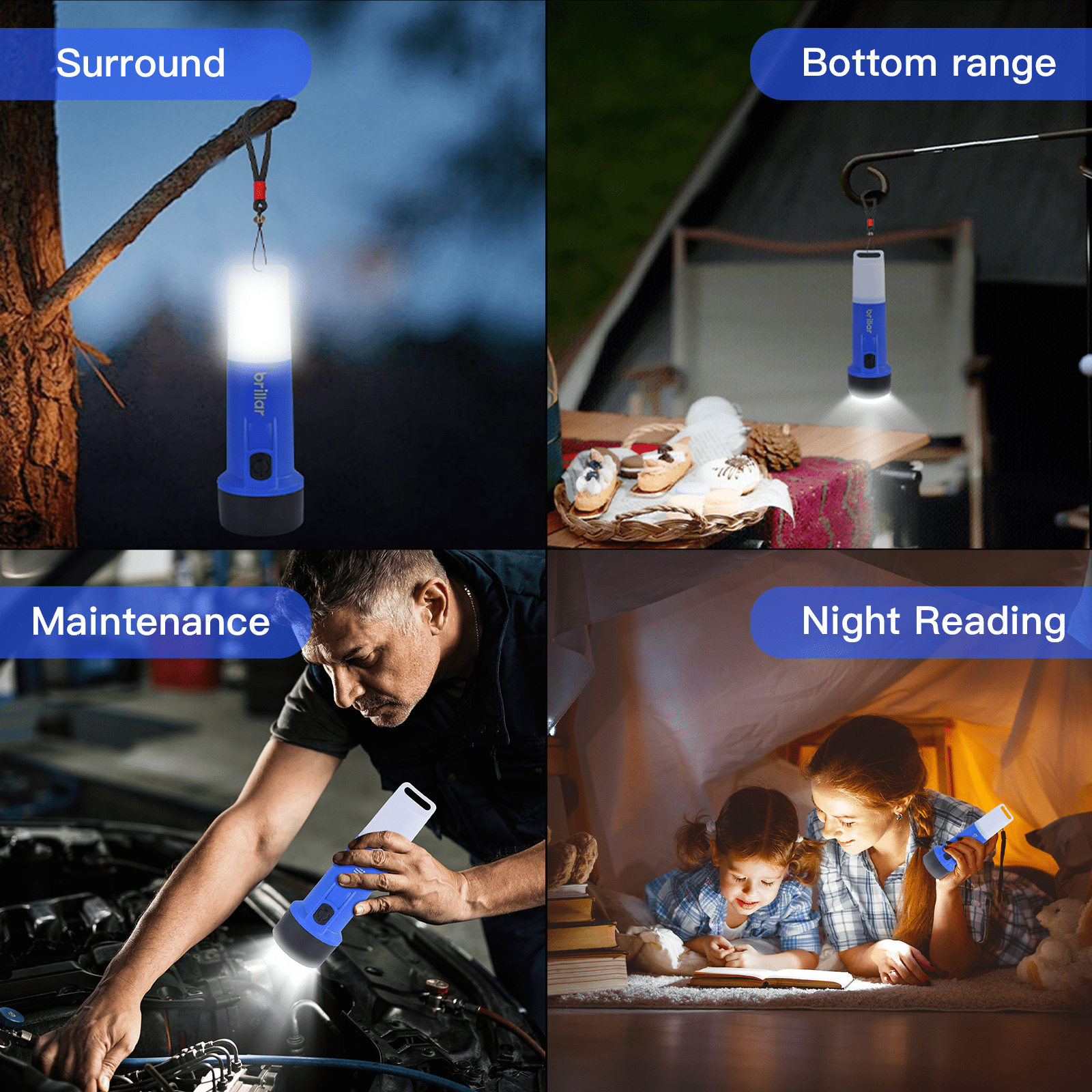 Brillar lantern torch Brillar Dual Function Lantern Torch