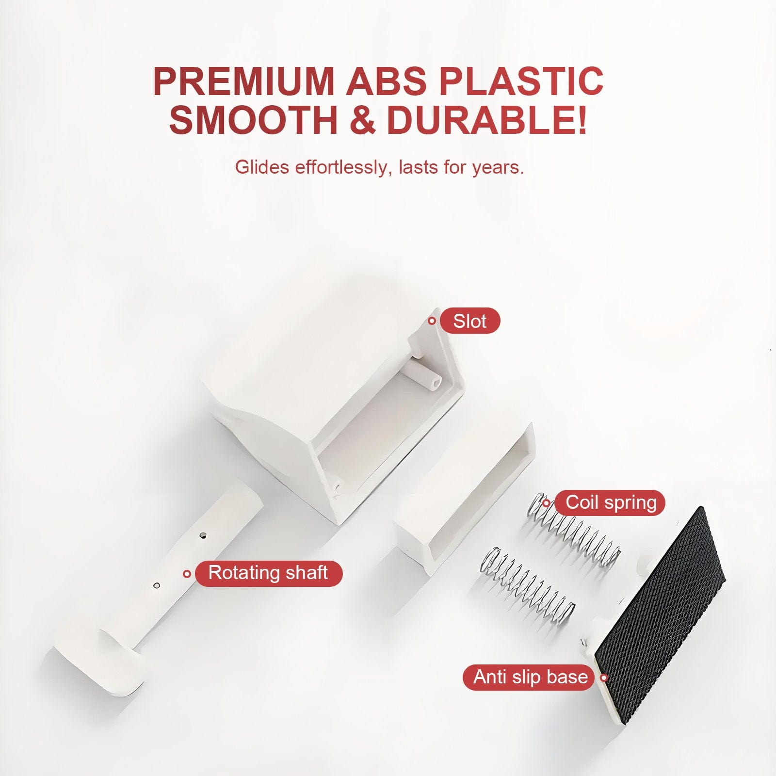 Living Today Toothpaste Dispenser 2Pcs Toothpaste Rolling Dispensers Squeezer