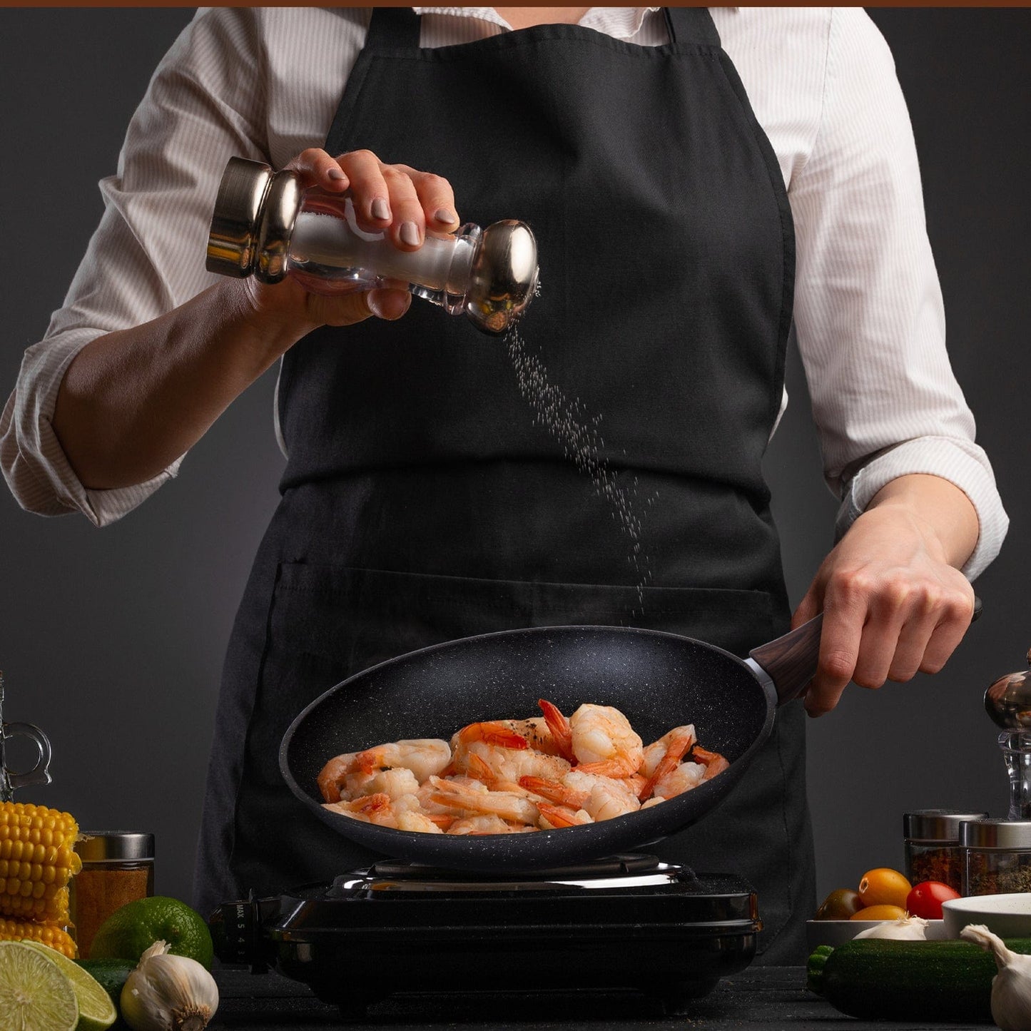 Clevinger Skillets & Frying Pans Clevinger Non-Stick Frying Pan Set 24cm and 28cm