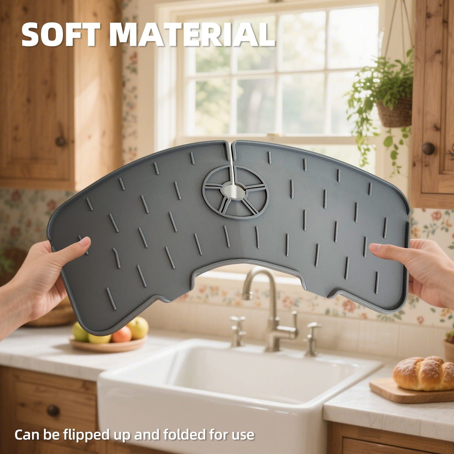 COOK EASY Sink Mats SINK FAUCET DRIP TRAY