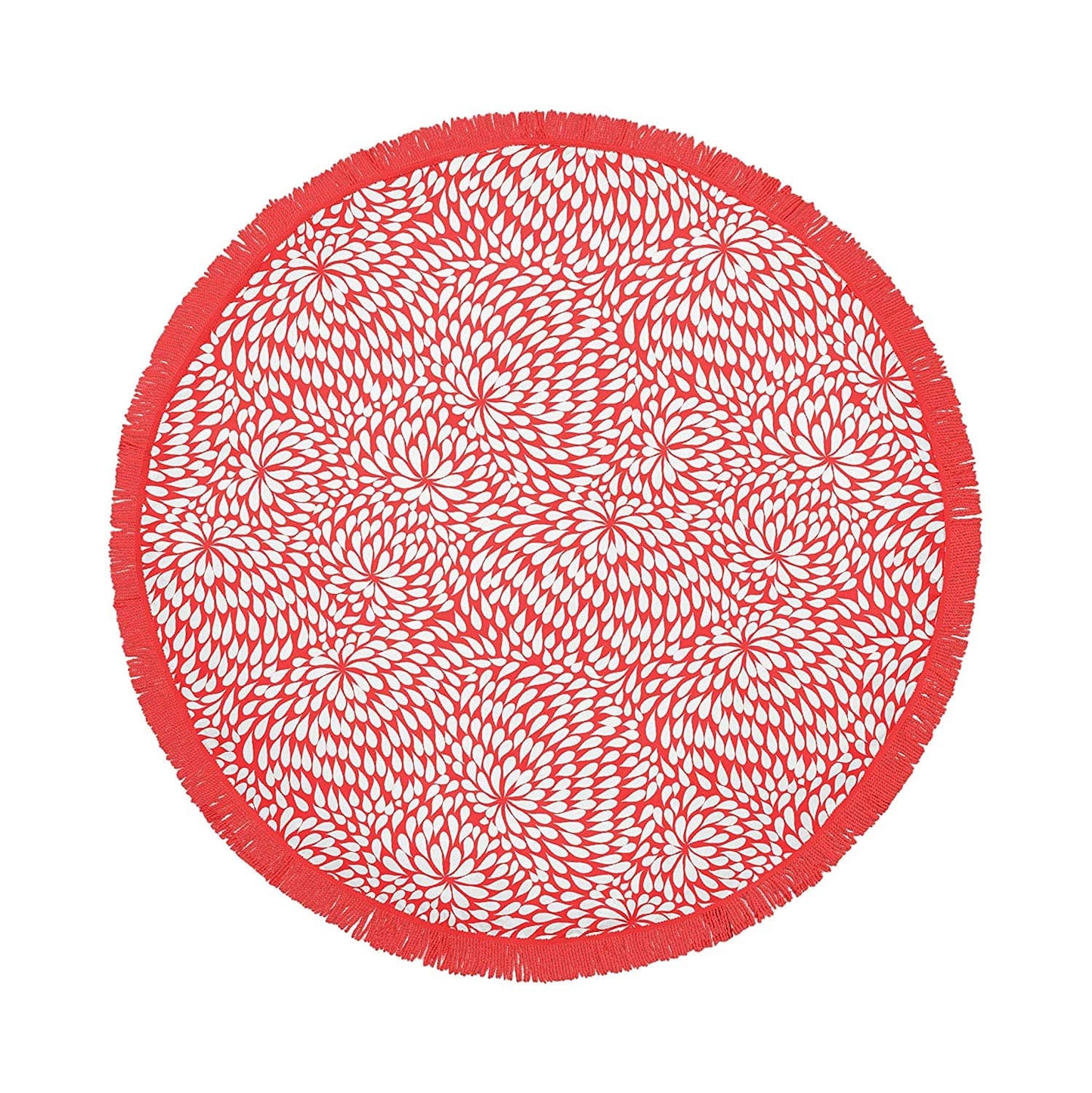 Lazy Dayz towel Round Beach Towel with Tinsel - Blue