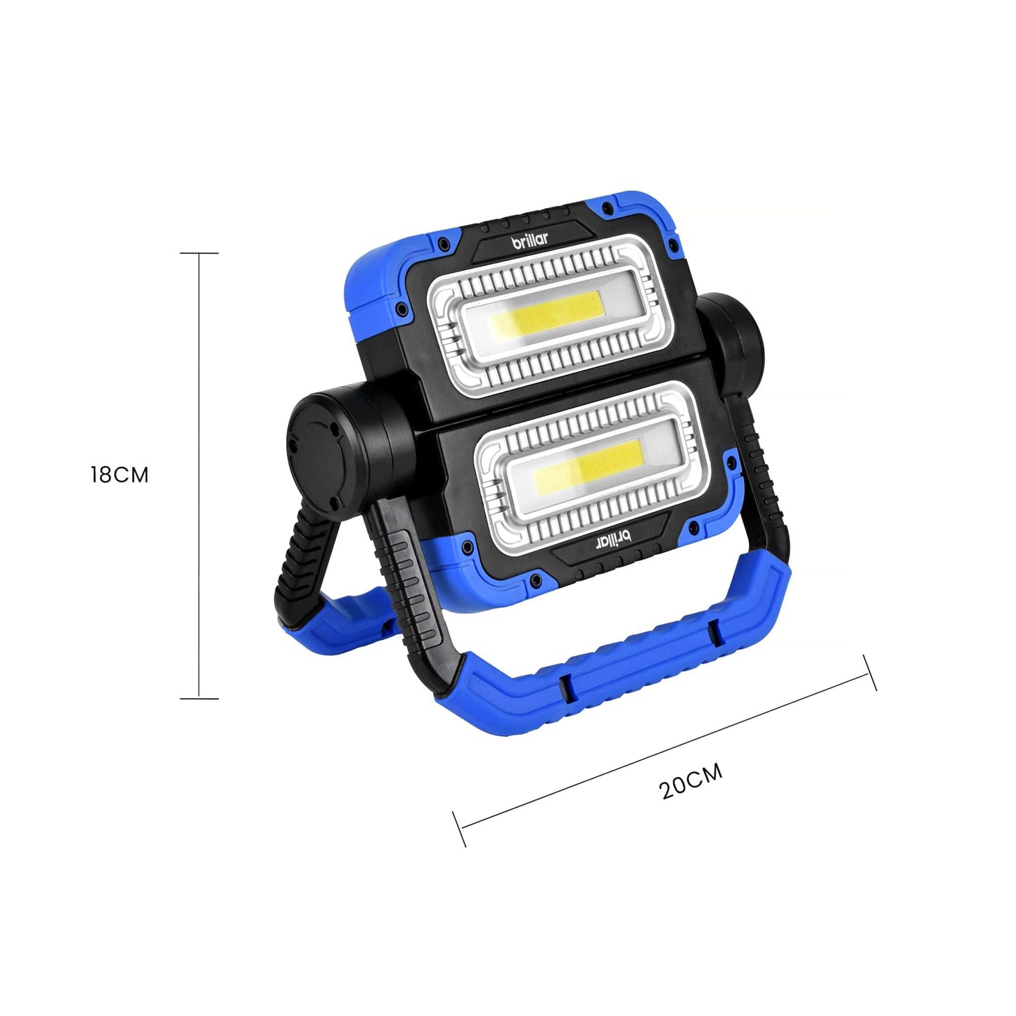 Brillar spotlight torch Brillar 600 Lumen Versatile 360¬âˆ?Rotating COB LED Work Lamp
