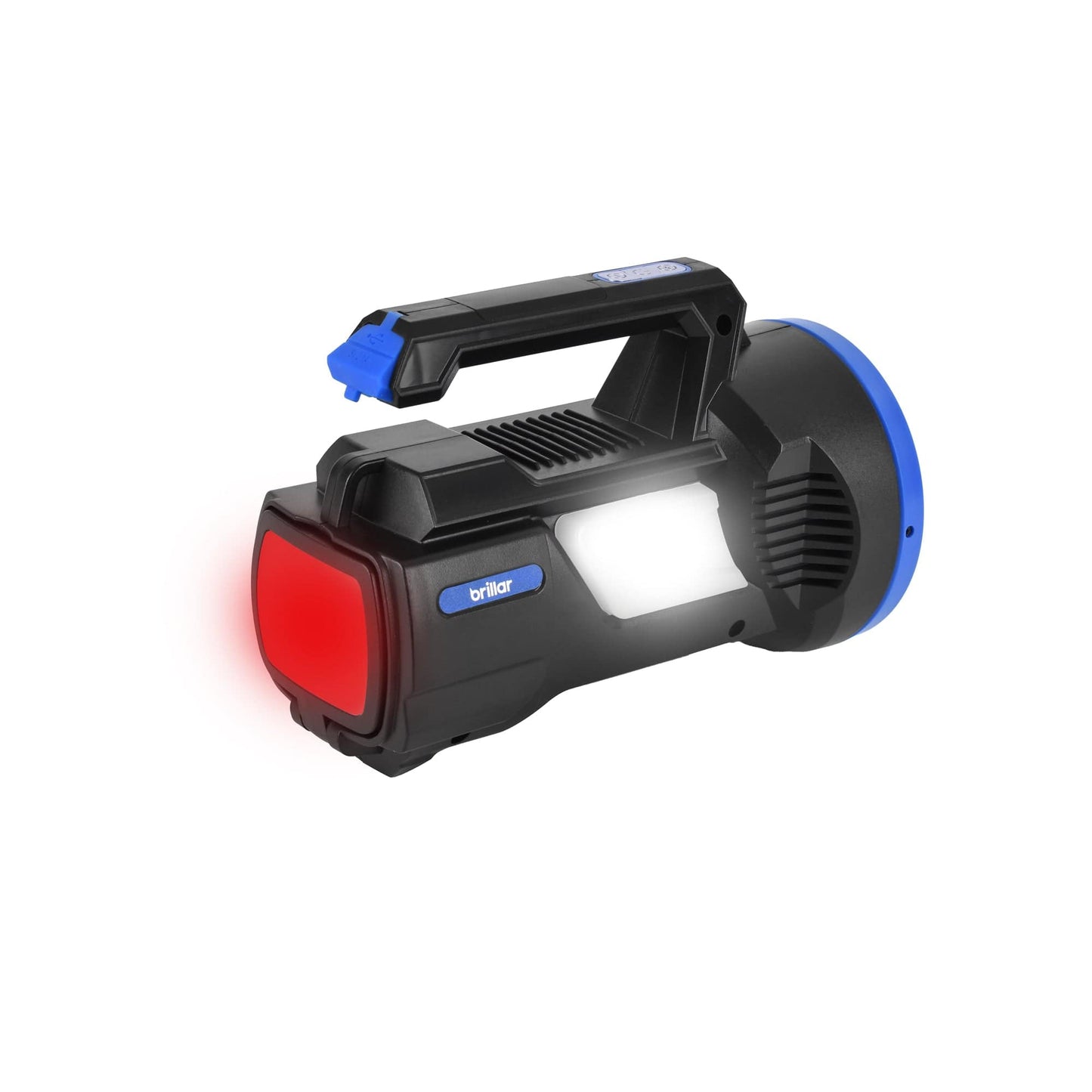 Brillar spotlight torch Brillar 300 Lumen USB Rechargeable Multifunction LED Searchlight