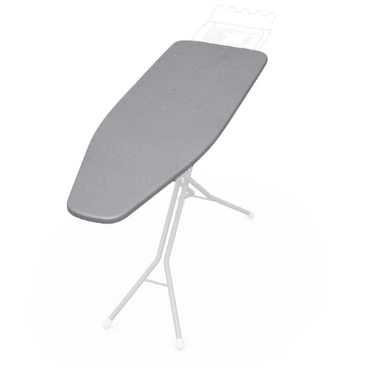 Clevinger Ironing Boards Clevinger Ultra Thick Heat Retaining Felt Ironing Iron Board Cover Easy Fitted - Cover only-Metallic Gray