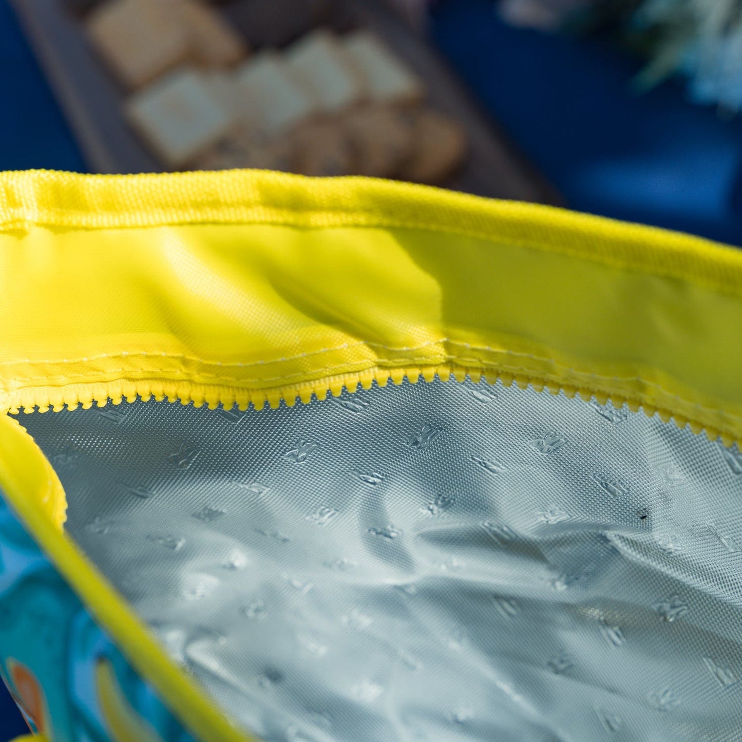 Lazy Dayz Lunch Box 6L Food Safe Insulated Jumbo Cooler Tote - Yellow