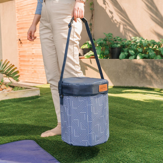 Lazy Dayz Picnic Lazy Dayz Insulated Cooler Stool - Makena