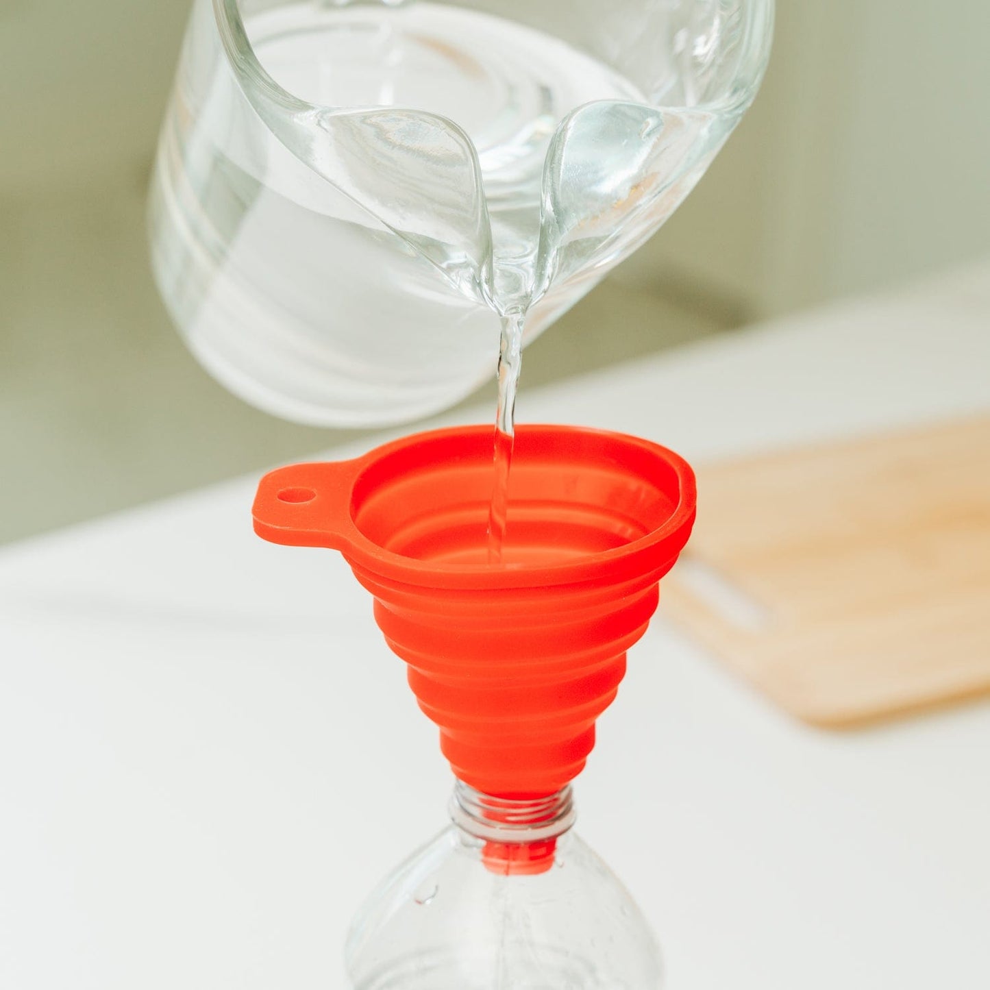 COOK EASY Silicone Ari Fryer LIner Cook Easy Collapsible Silicone Funnel