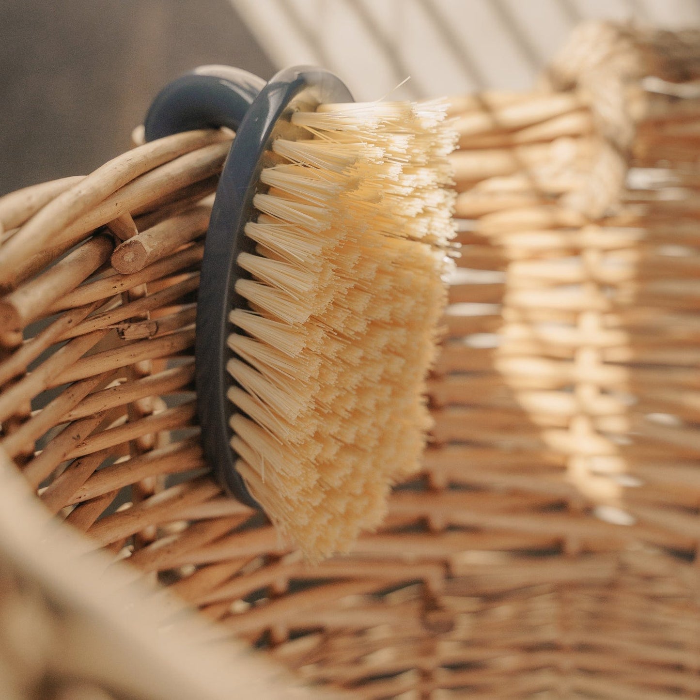 Clevinger laundry & cleaning, bamboo Eco Bamboo Handle Iron Household Scrubber Brush