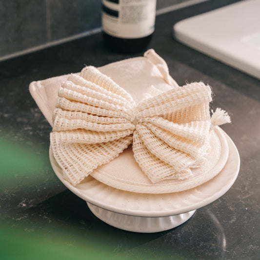 Clevinger Loofah Clevinger Eco Natural Mesh Body Scrubber