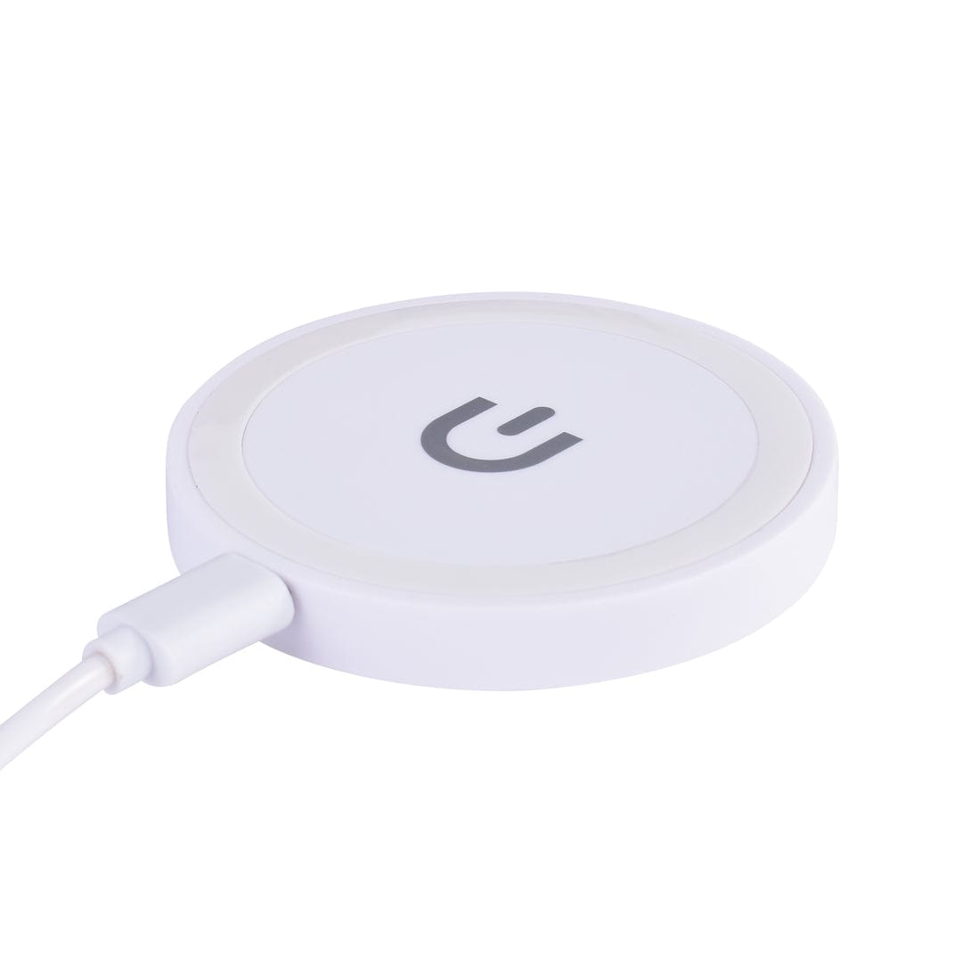 plugd Car USB charger 20W USB C & USB A Fast Charging Wall Charger + 15W Qi Wireless Charging Pad