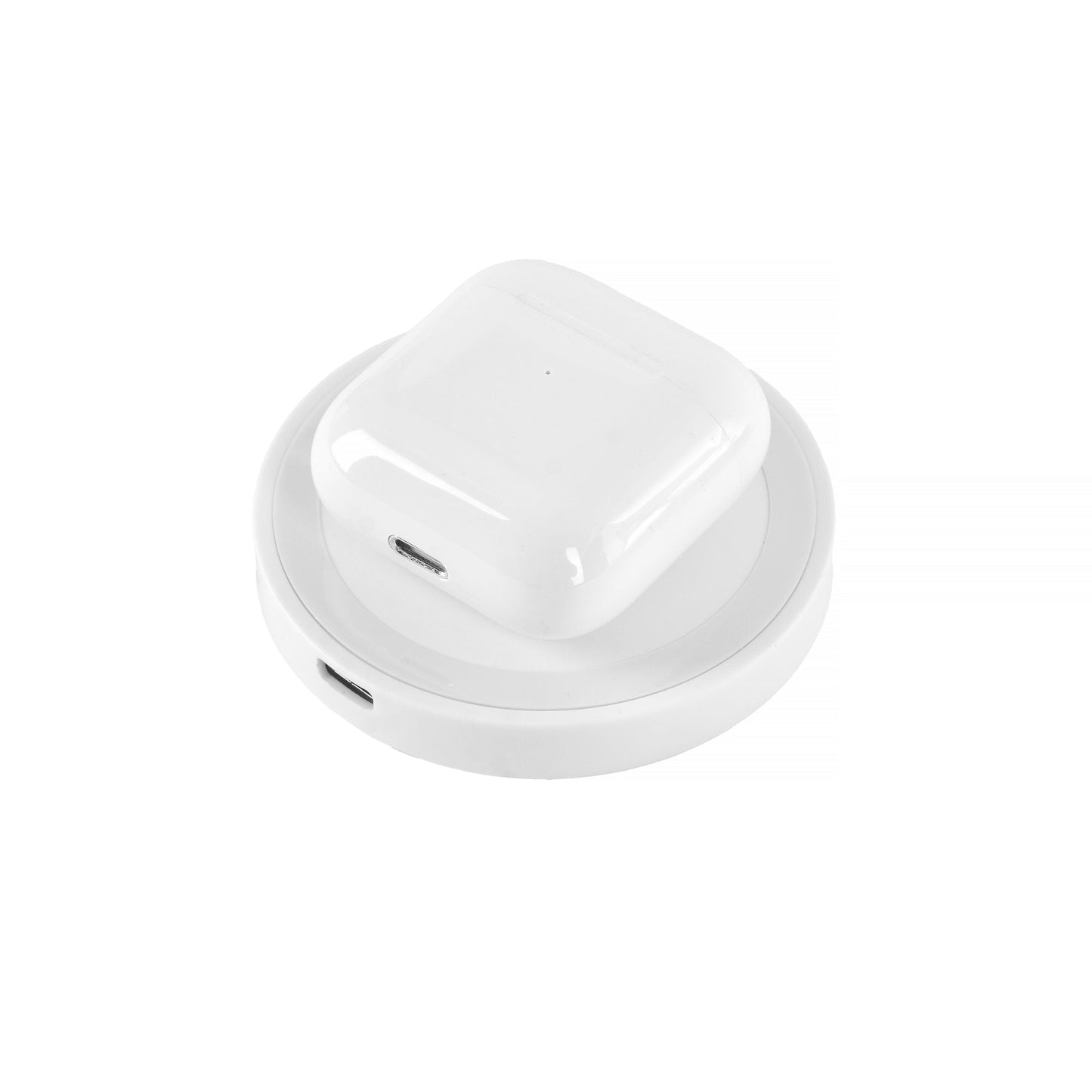 plugd Car USB charger 20W USB C & USB A Fast Charging Wall Charger + 15W Qi Wireless Charging Pad